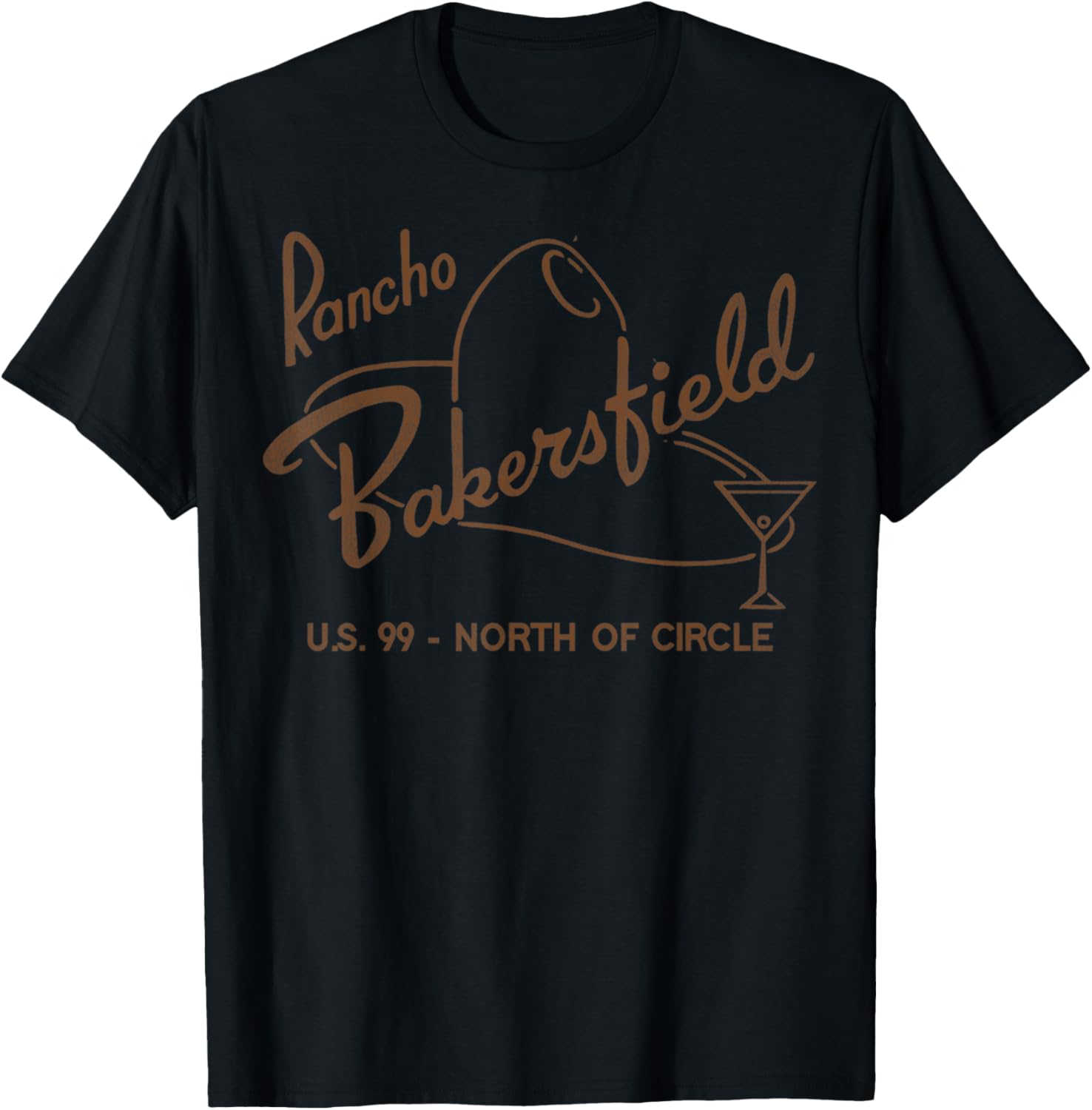 Vintage Rancho Bakersfield Retro Motel T-Shirt for California Lovers - 7