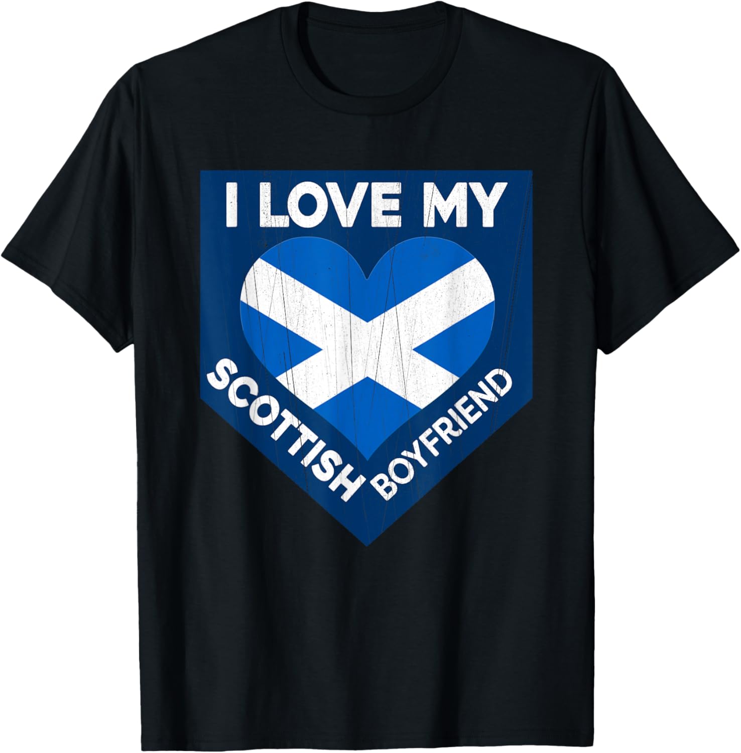 Funny I Love My Scottish Boyfriend T-Shirt for Proud Girlfriends - 8
