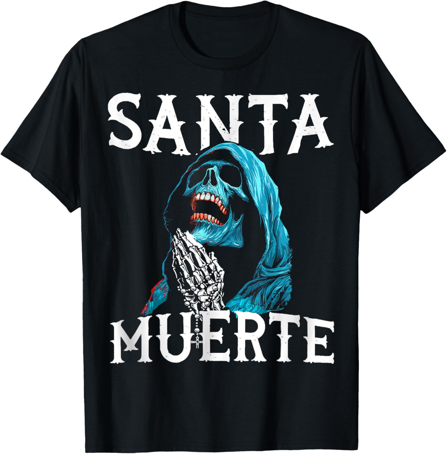 Praying La Calaveras Catrinas T-Shirt - Celebrate Life with Style - 5