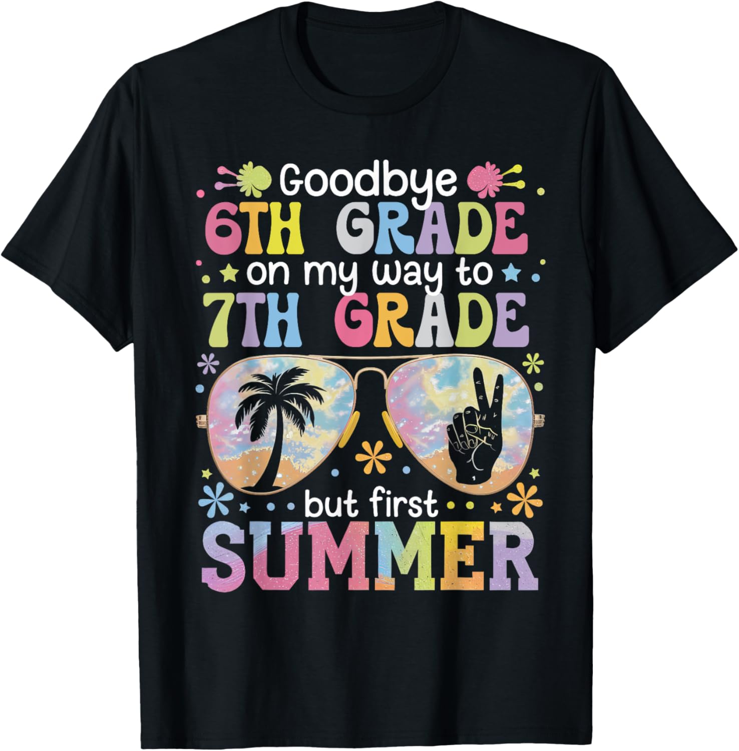 Goodbye 6th Grade T-Shirt Perfect for Last Day of School Celebrations - 5