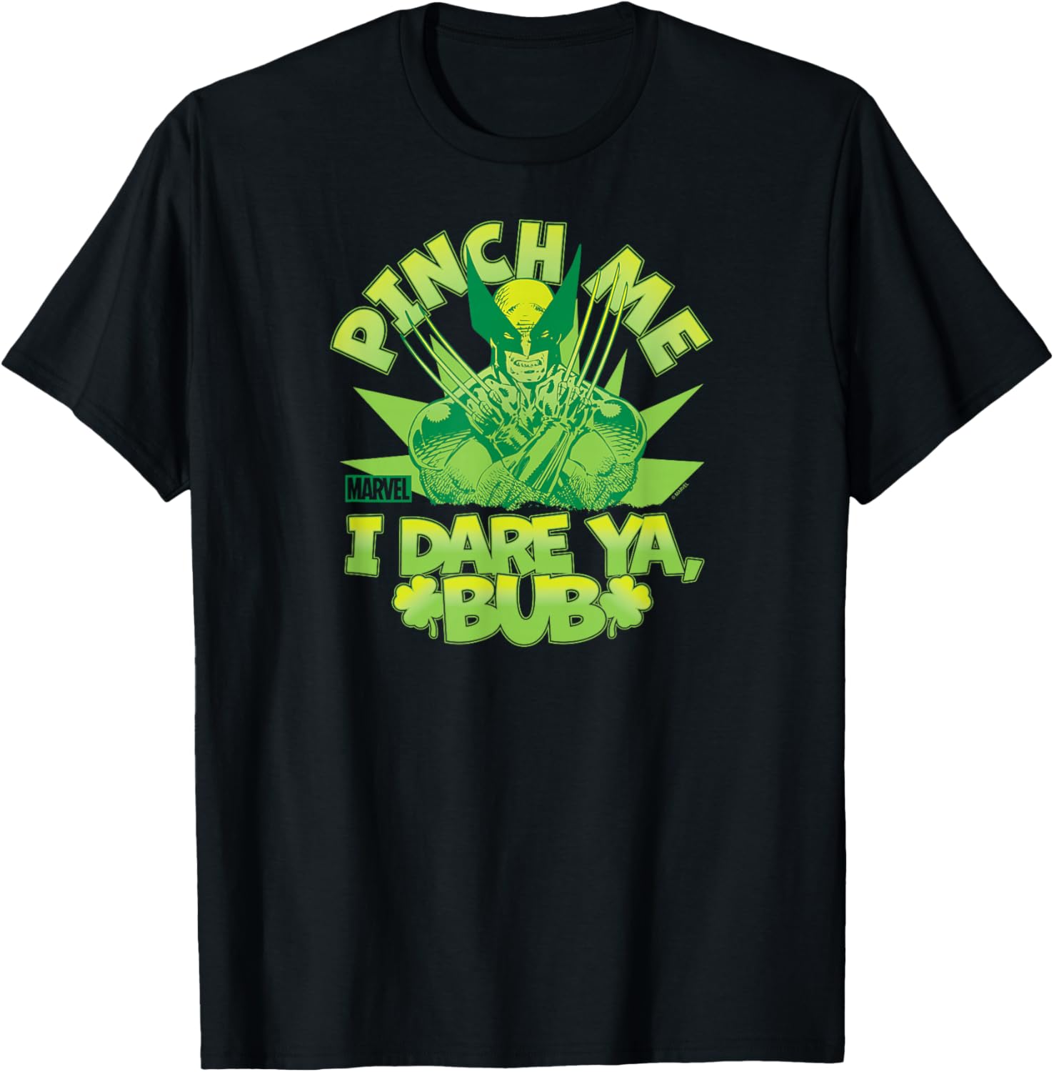 Wolverine St. Patrick's Day Pinch Me T-Shirt for Festive Fun - 4