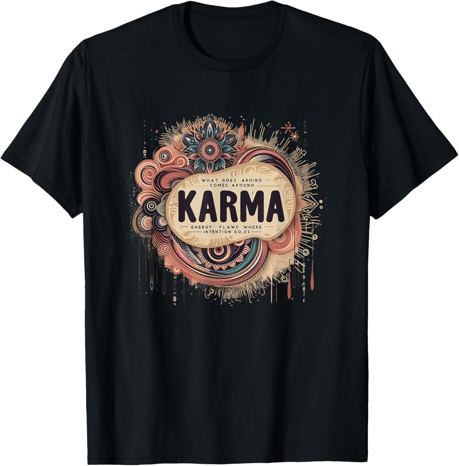 Inspirational Karma Quote Tee - Spread Positive Energy with Style - 3