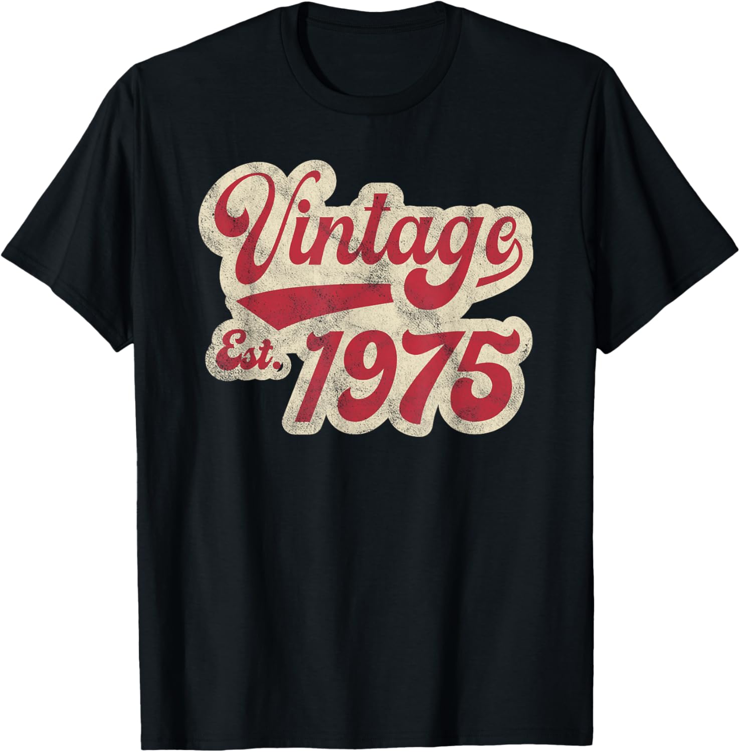 Vintage Est 1975 T-Shirt for Timeless Style - Perfect for Fashion Lovers - 2