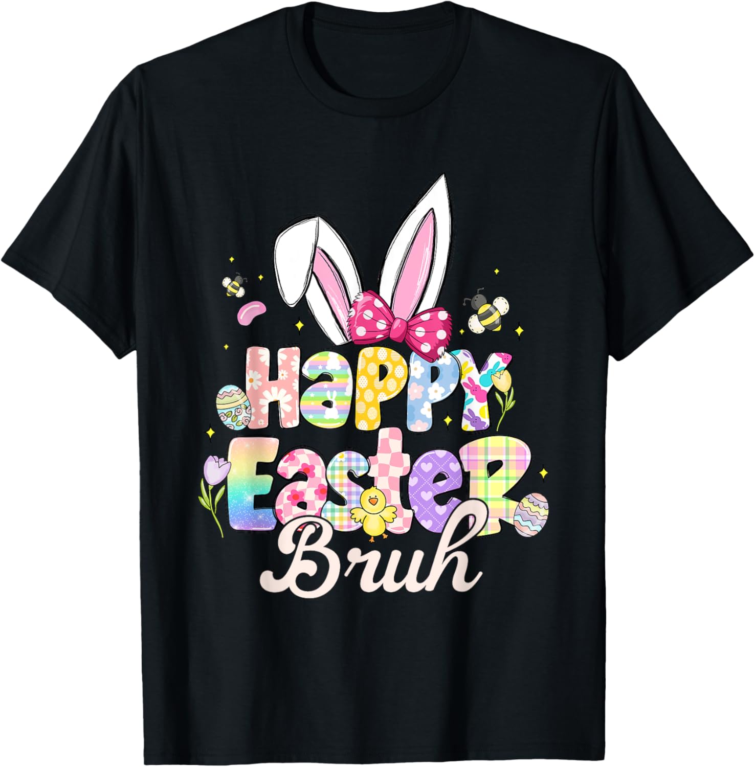 Funny Easter Bruh Meme T-Shirt for Bro Happy Spring Celebrations - 18