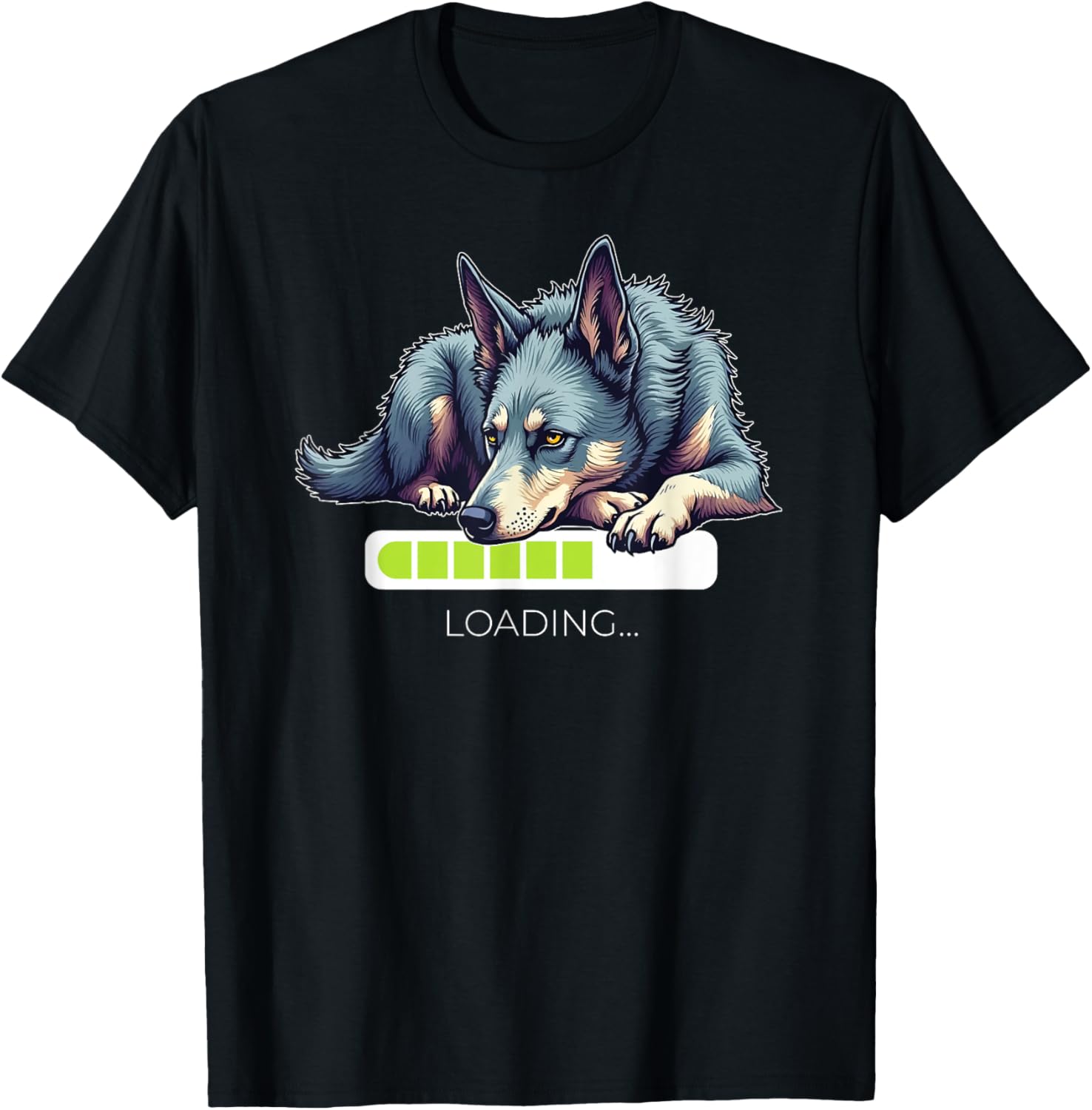 Australian Cattle Dog Red Blue Heeler Loading T-Shirt for Dog Lovers - 11
