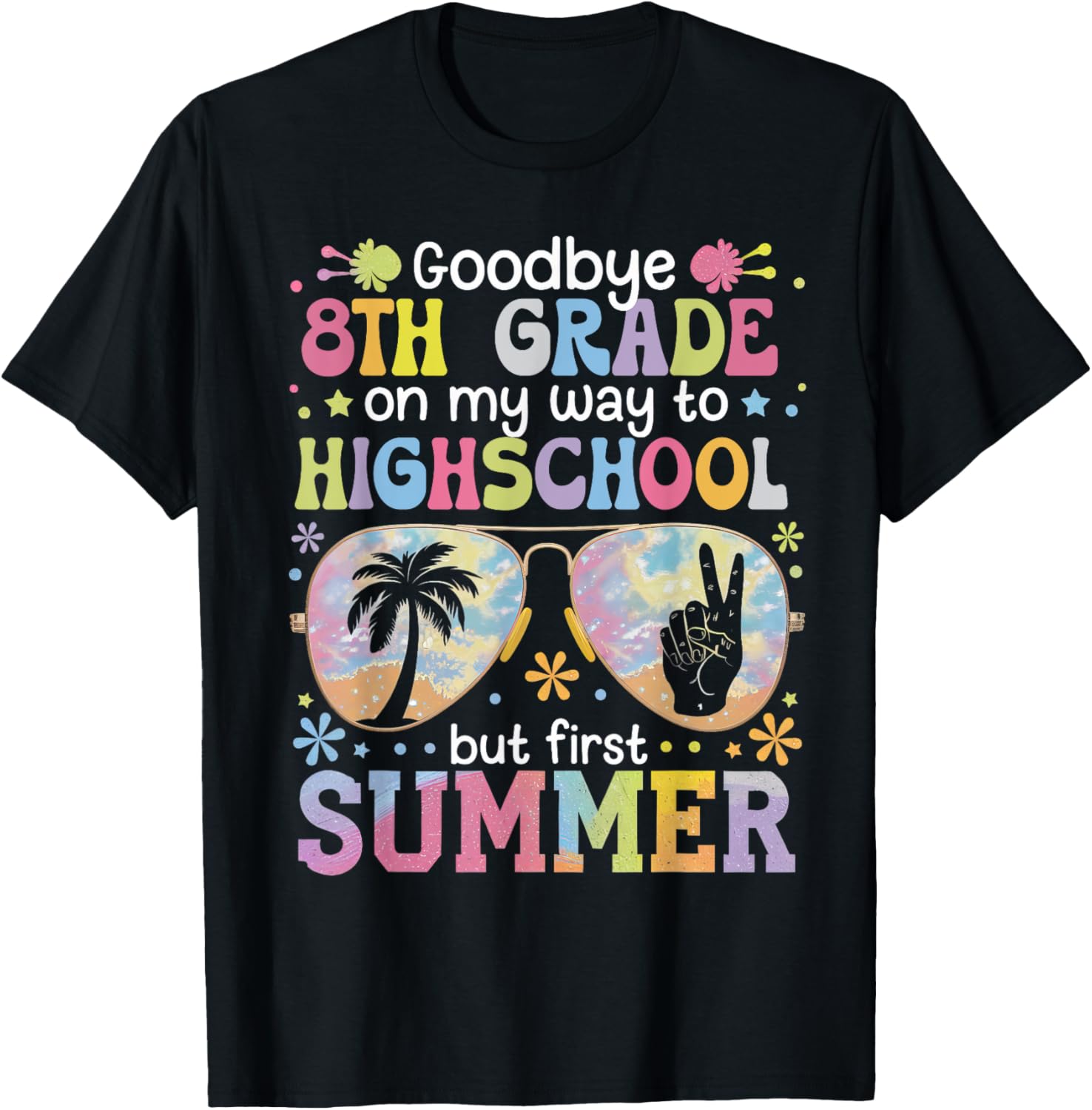 Goodbye 8th Grade T-Shirt for Last Day of School Celebrations - 16