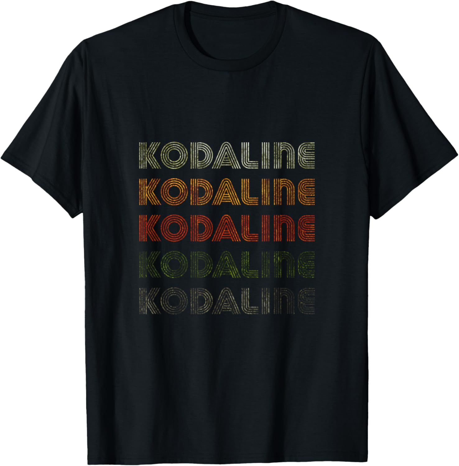 Love Heart Kodaline Vintage Black Tee Grunge Style T-Shirt for Fans - 12