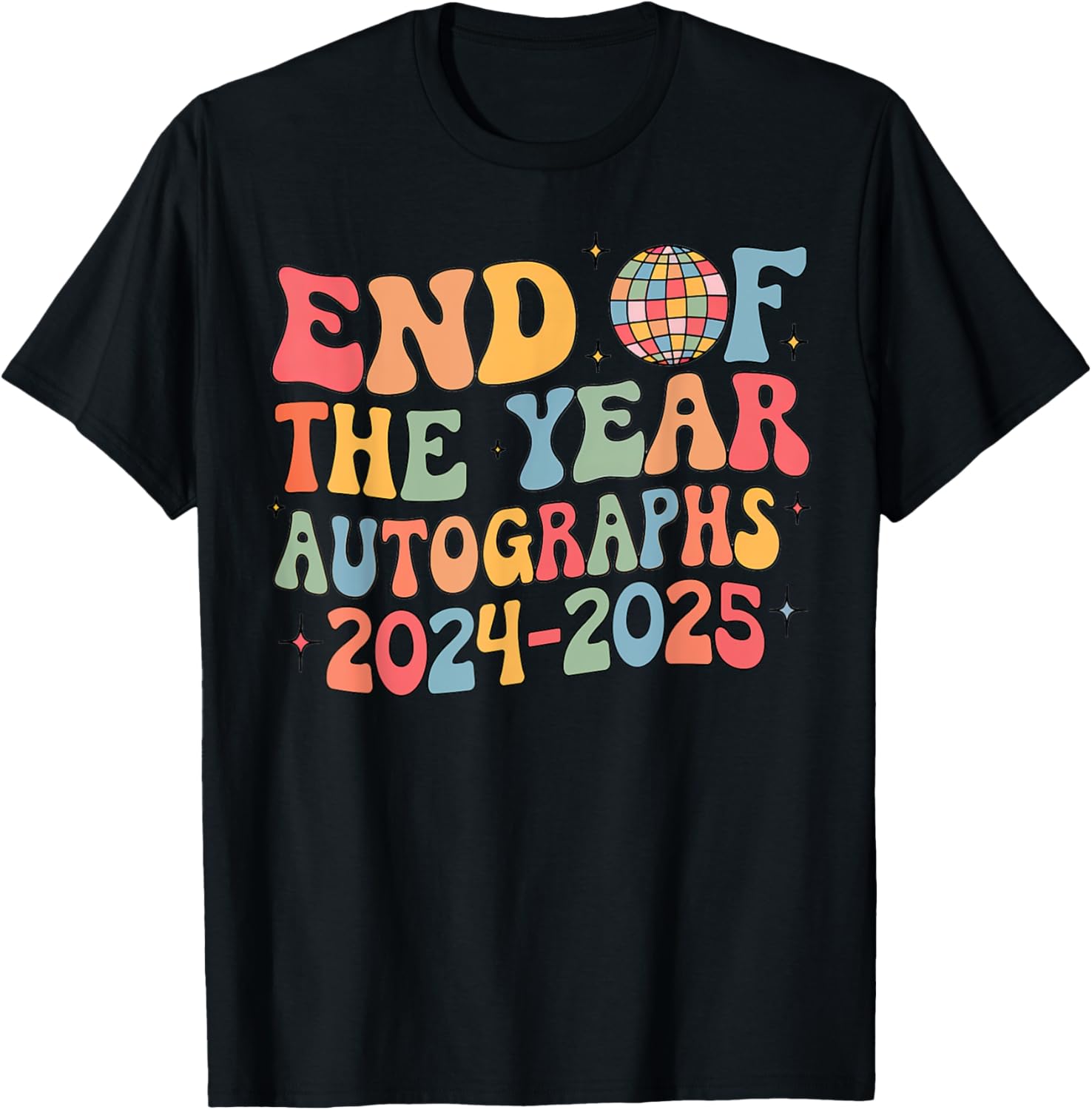 End of Year Autographs T-Shirt for Last Day of School 2024/2025 - 22