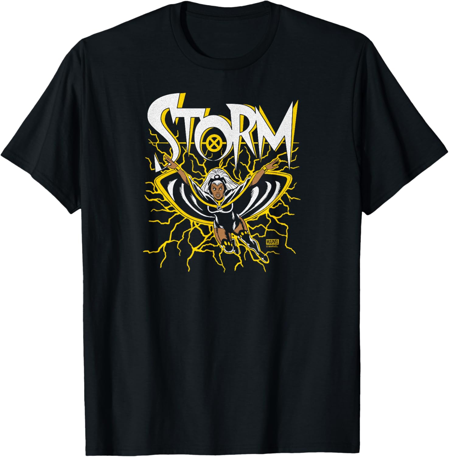 X-Men Storm Lightning T-Shirt - Stylish Marvel Apparel for Fans - 1