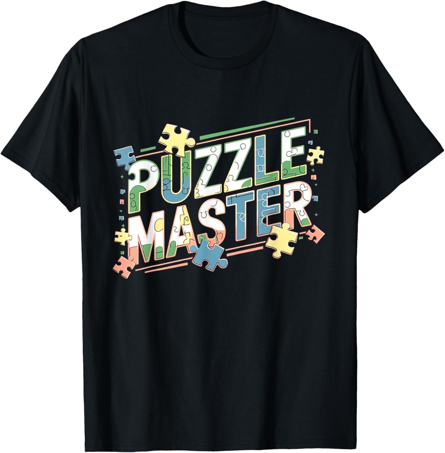 Funny Puzzle Master Jigsaw Puzzle T-Shirt for Creative Minds - 10
