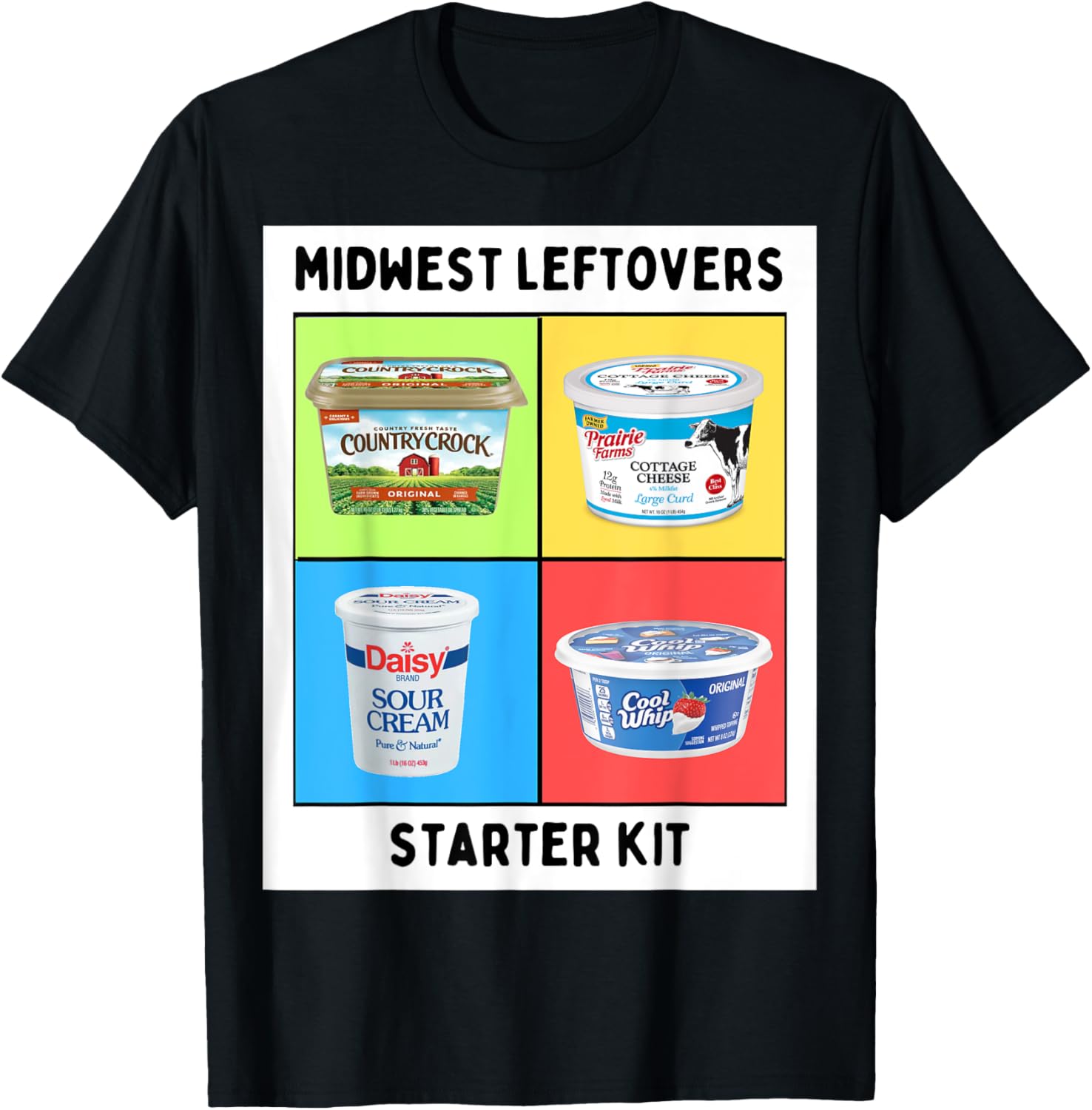 Midwest Leftovers Starter Kit T-Shirt for Fun & Casual Style - 24
