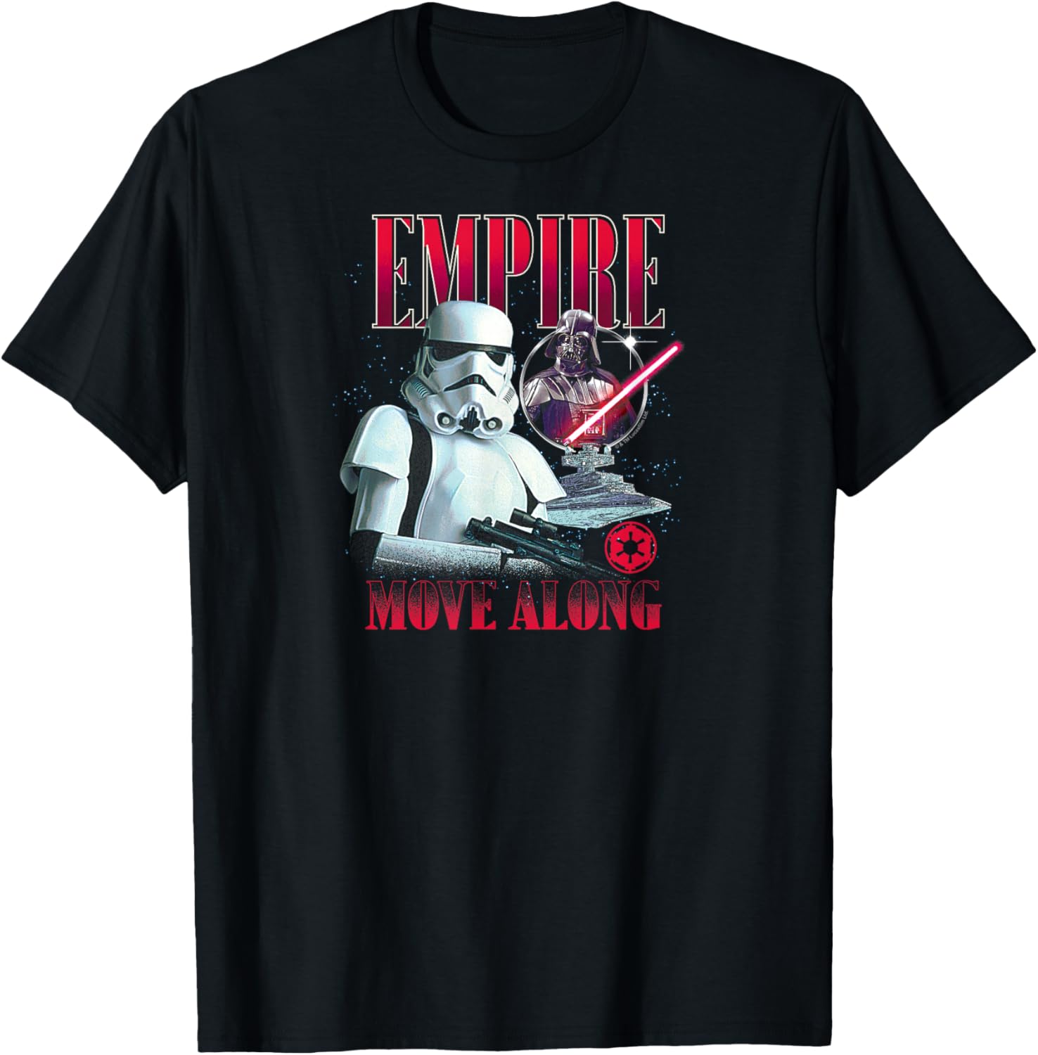 Star Wars Empire Bootleg T-Shirt for Fans - Stylish Graphic Tee - 1