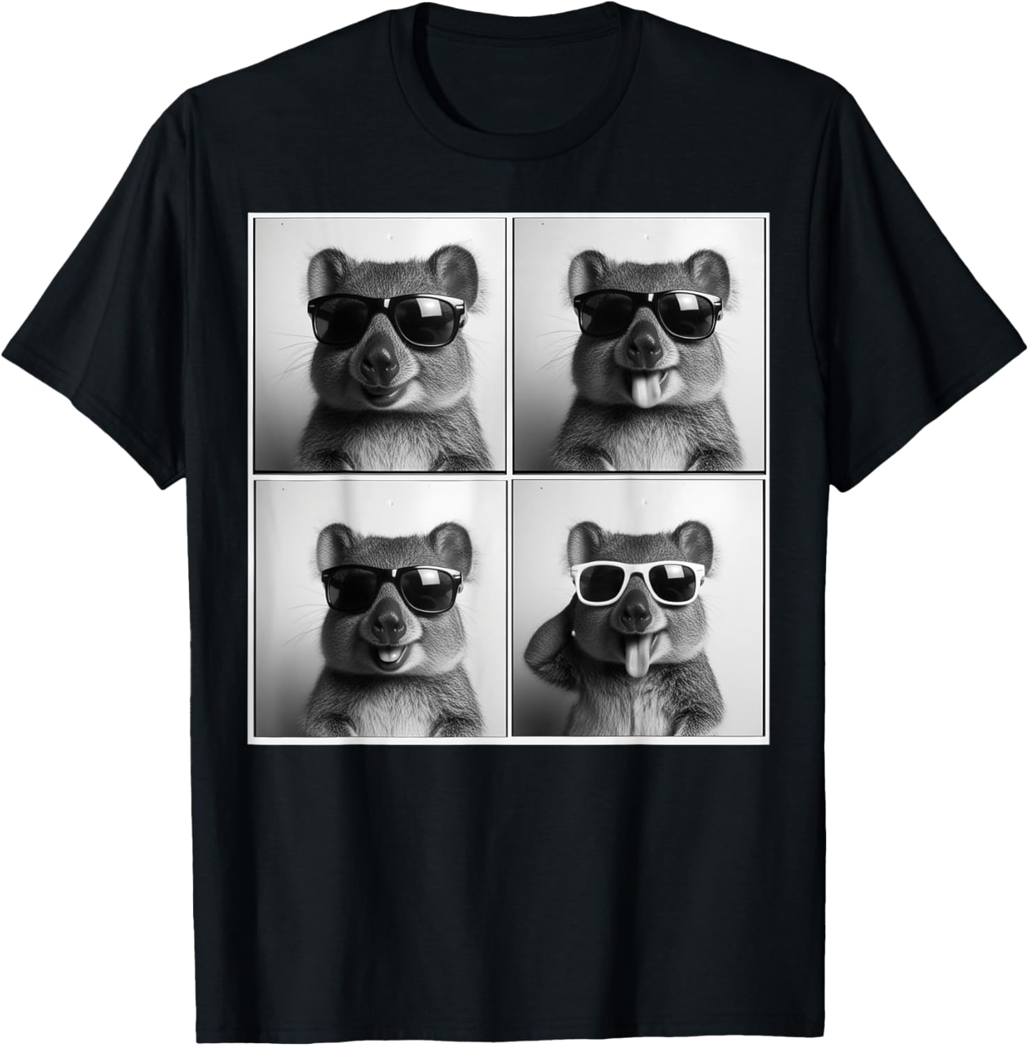 Quokka Photo Booth Funny Birthday T-Shirt for Men and Women - 9