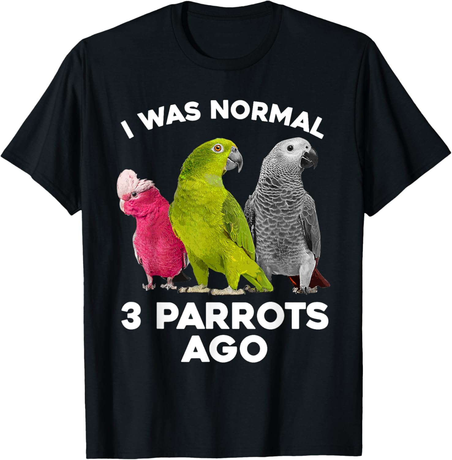 Cool Macaw Parrot Lover T-Shirt for Men and Women - Fun Bird Design - 1