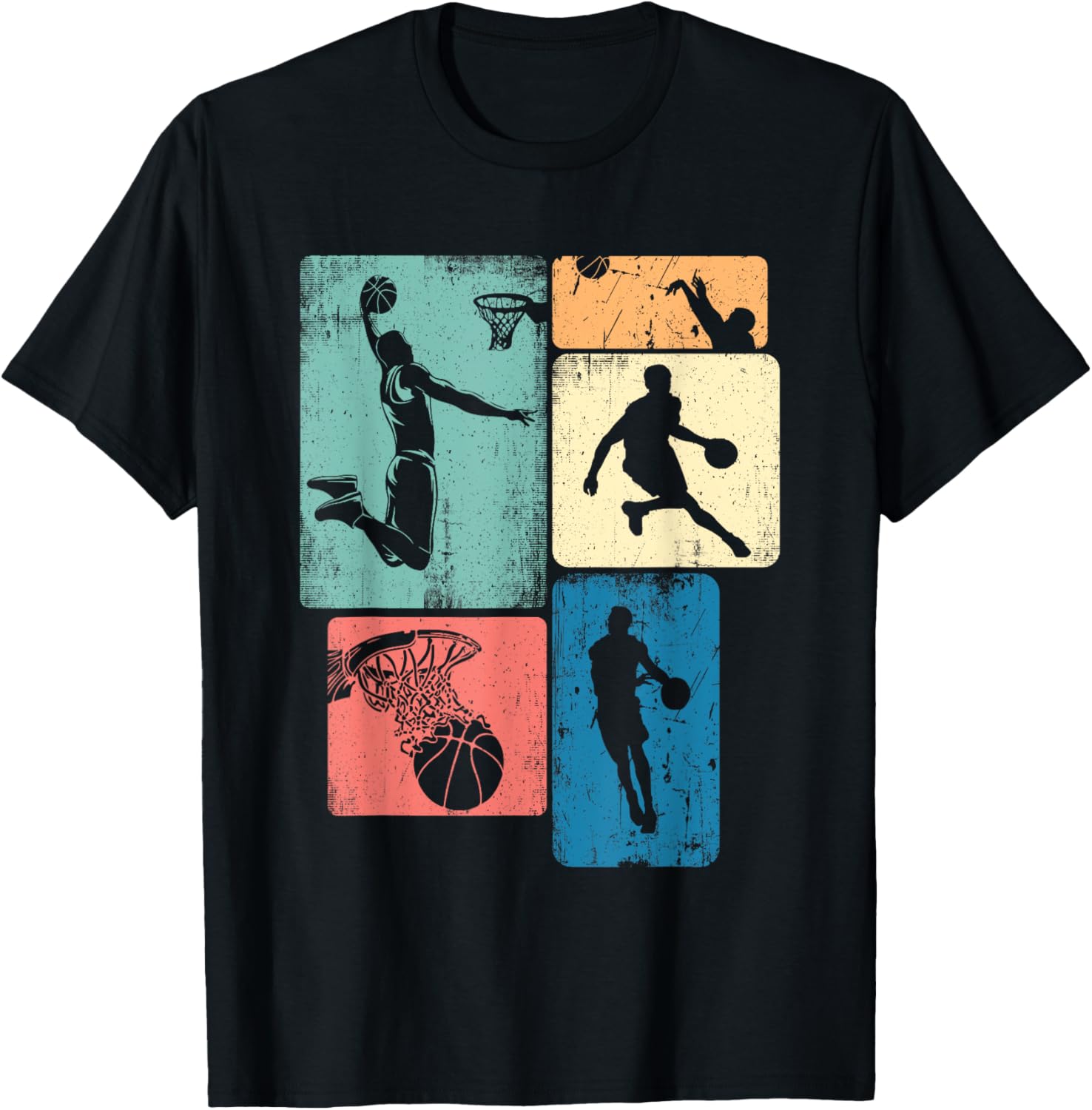 Funny Vintage Basketball T-Shirt for Men and Kids - Perfect Birthday Gift - 5