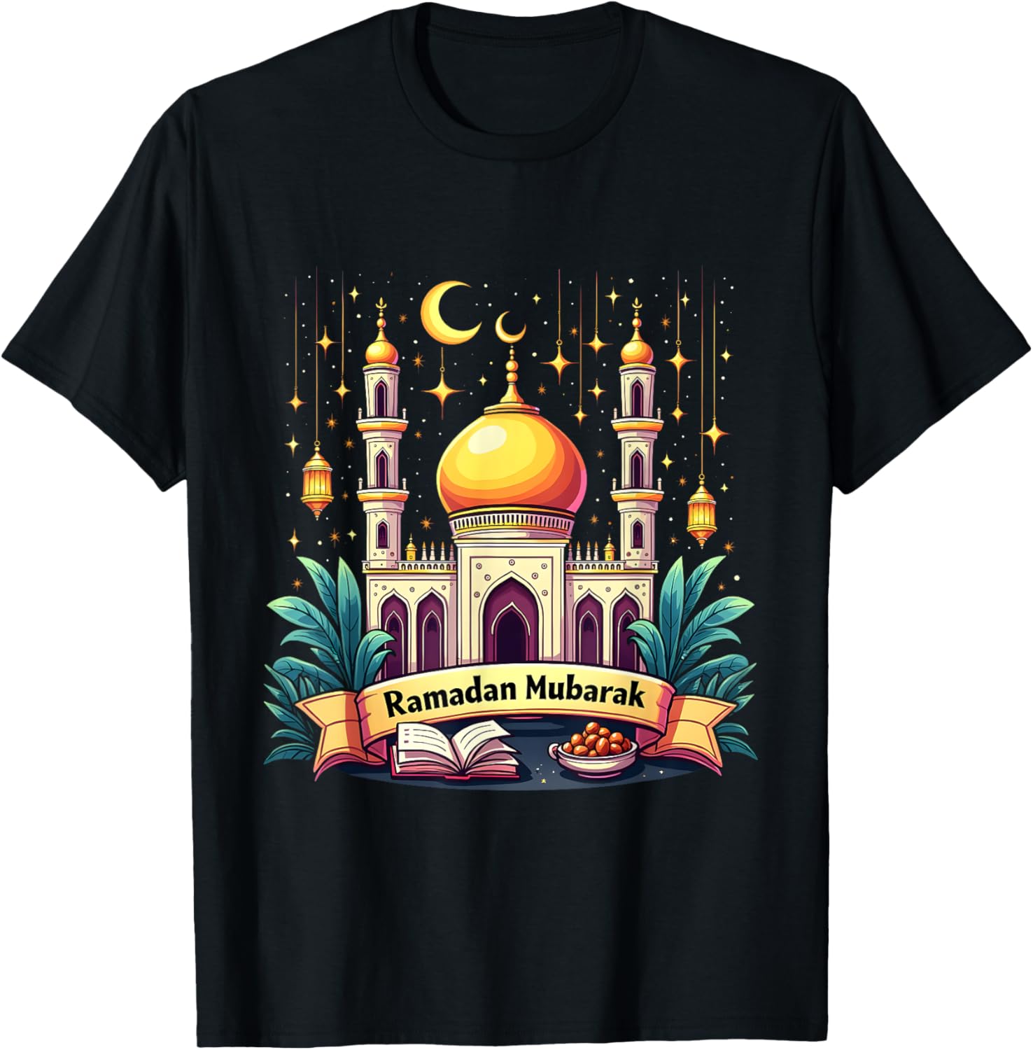 Happy Ramadan Mubarak T-Shirt 2025 Celebrating the Joy of Ramadan - 20