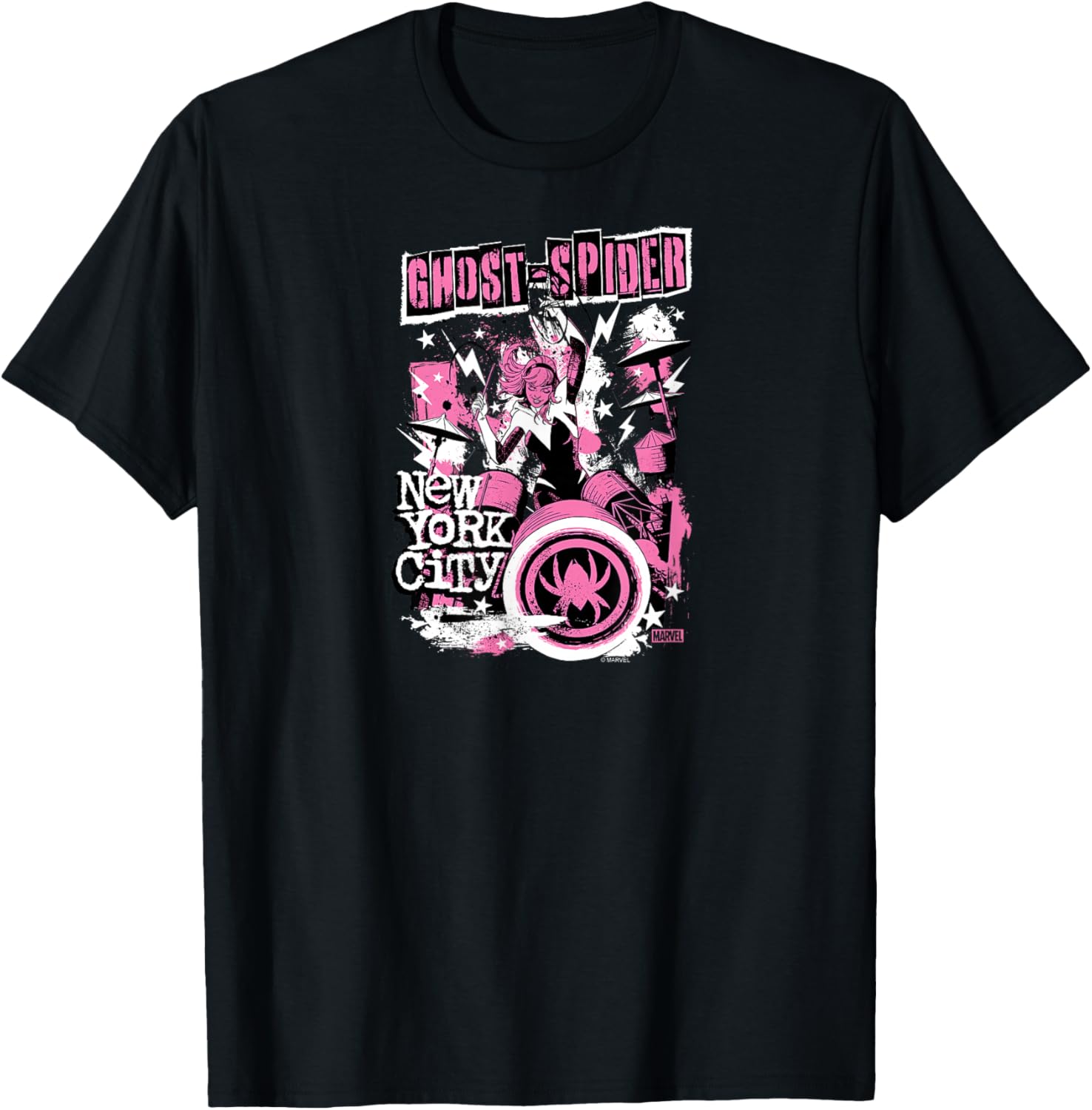 Ghost Spider Punk Band T-Shirt for Music Lovers - Stylish Graphic Tee - 7