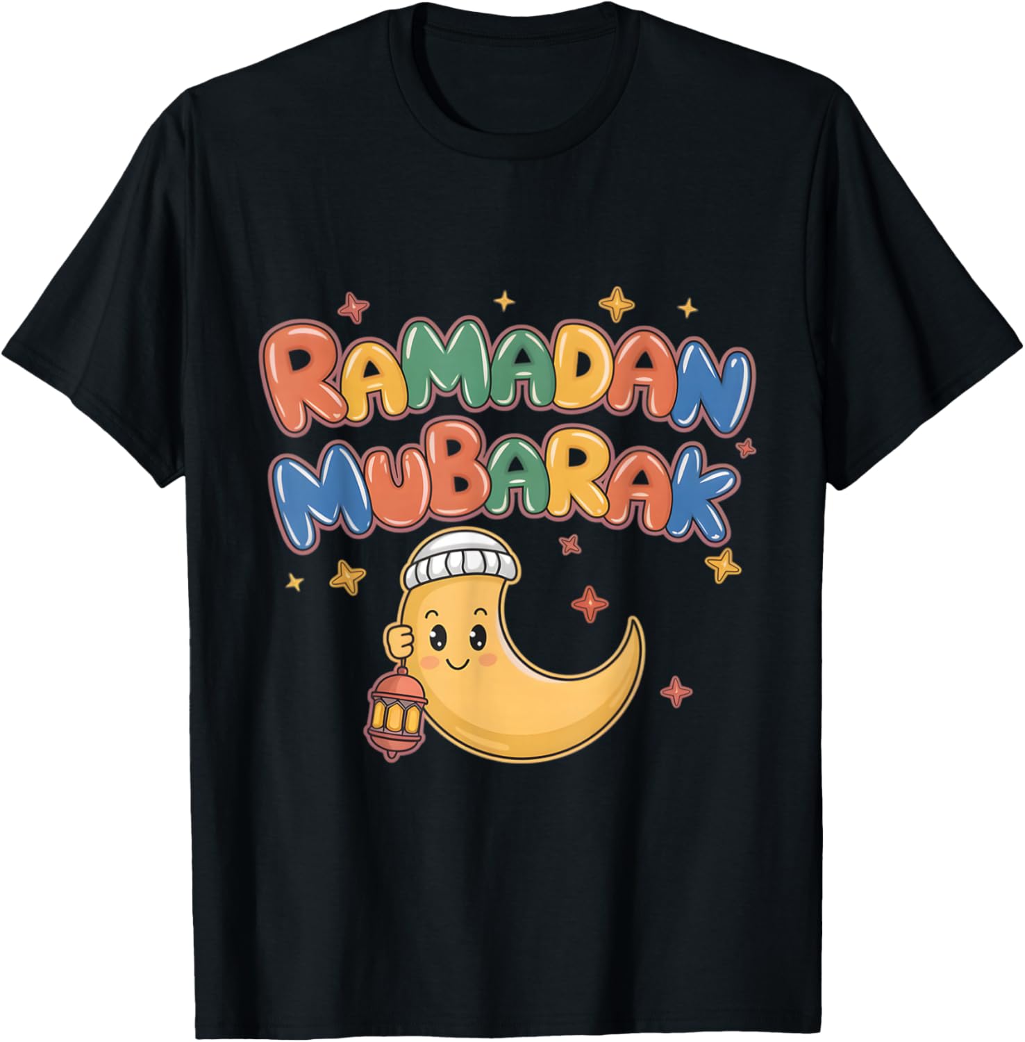 Kids Ramadan Mubarak T-Shirt for Boys Stylish Youth Apparel - 1