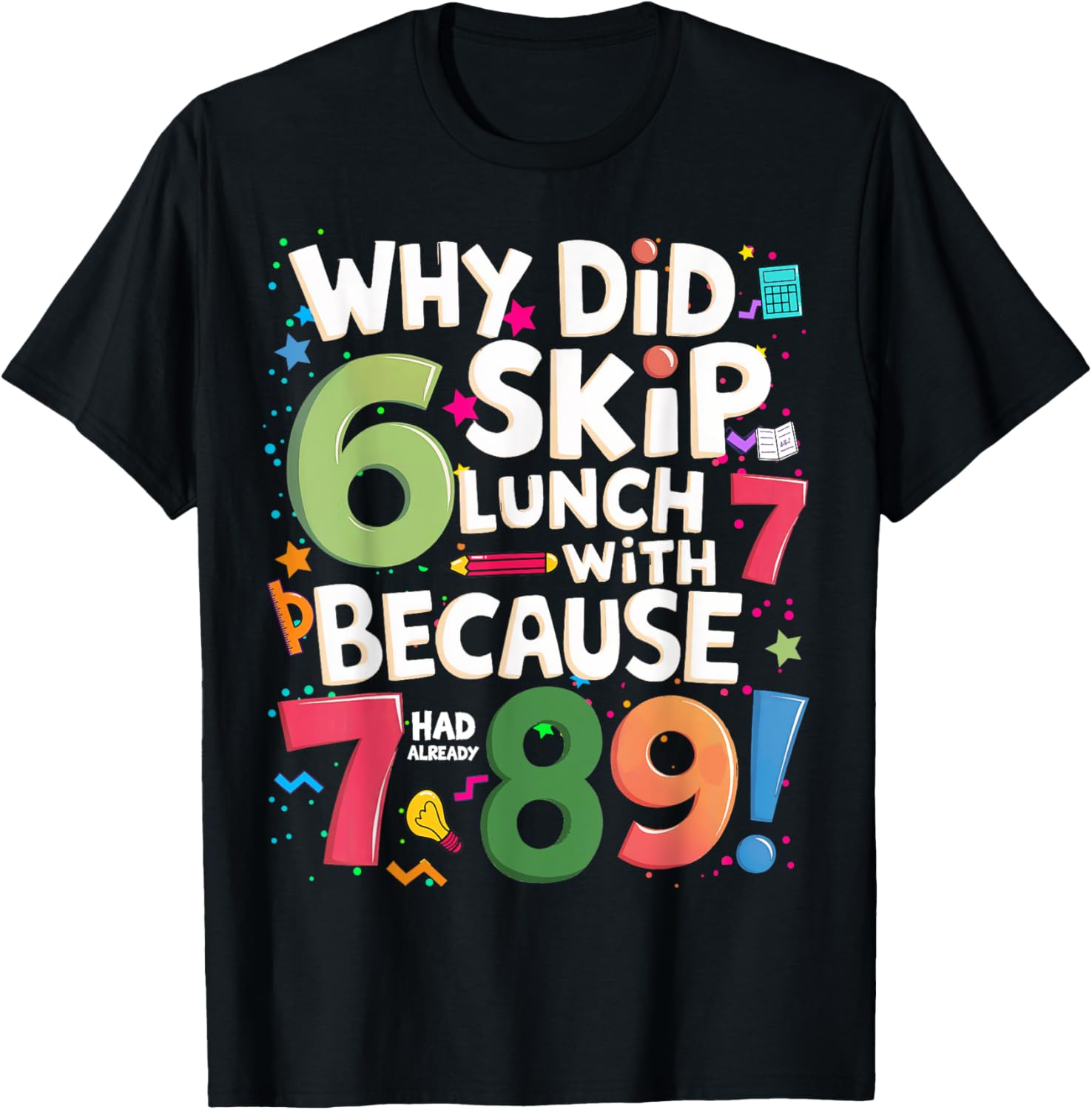 Kids Math Day T-Shirt with Fun Number Design for Fancy Dress Events - 2