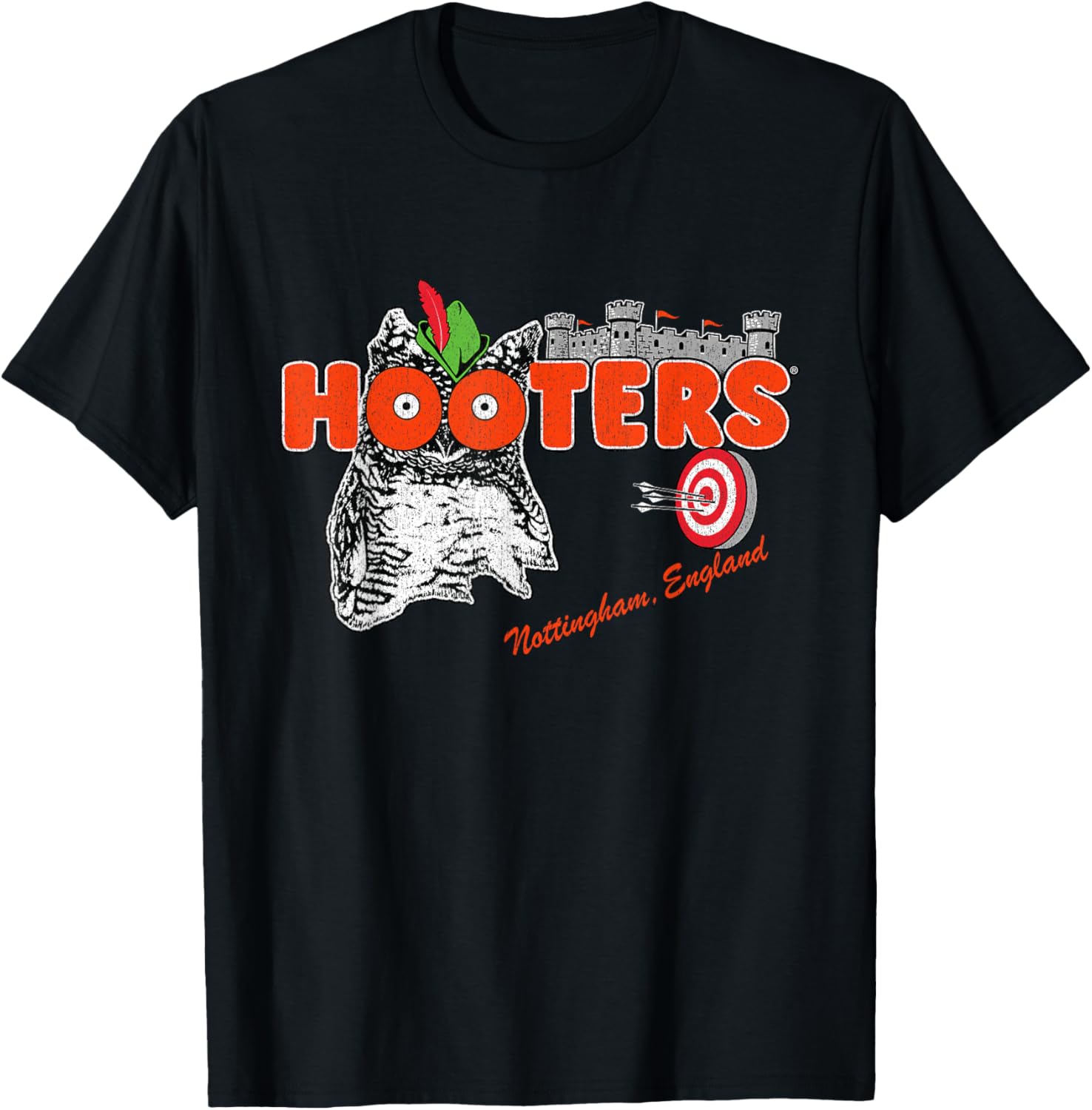 Hooters Birmingham England T-Shirt for Casual Wear and Fan Gear - 3