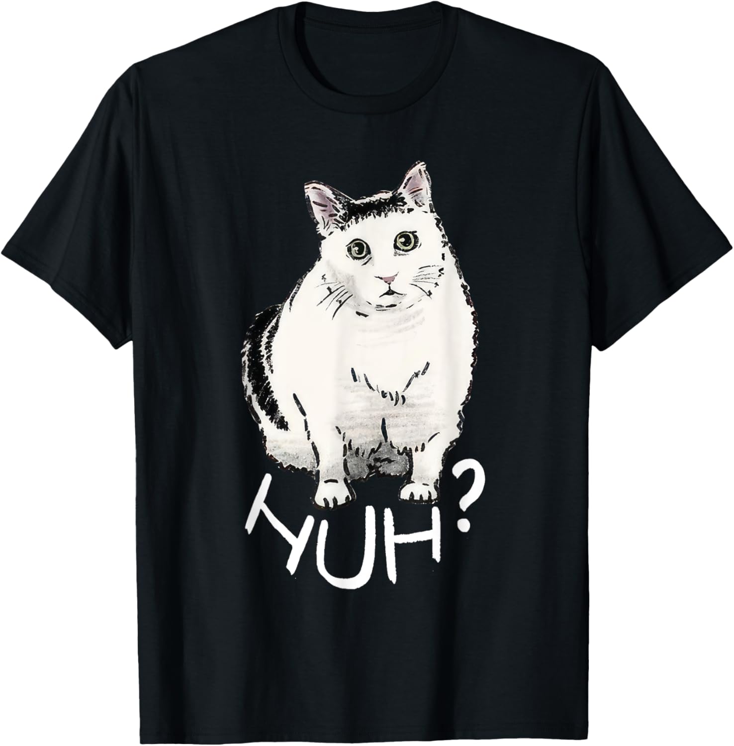 Funny Huh Cat Meme T-Shirt for Men, Women, and Kids - Cute & Comfy! - 15