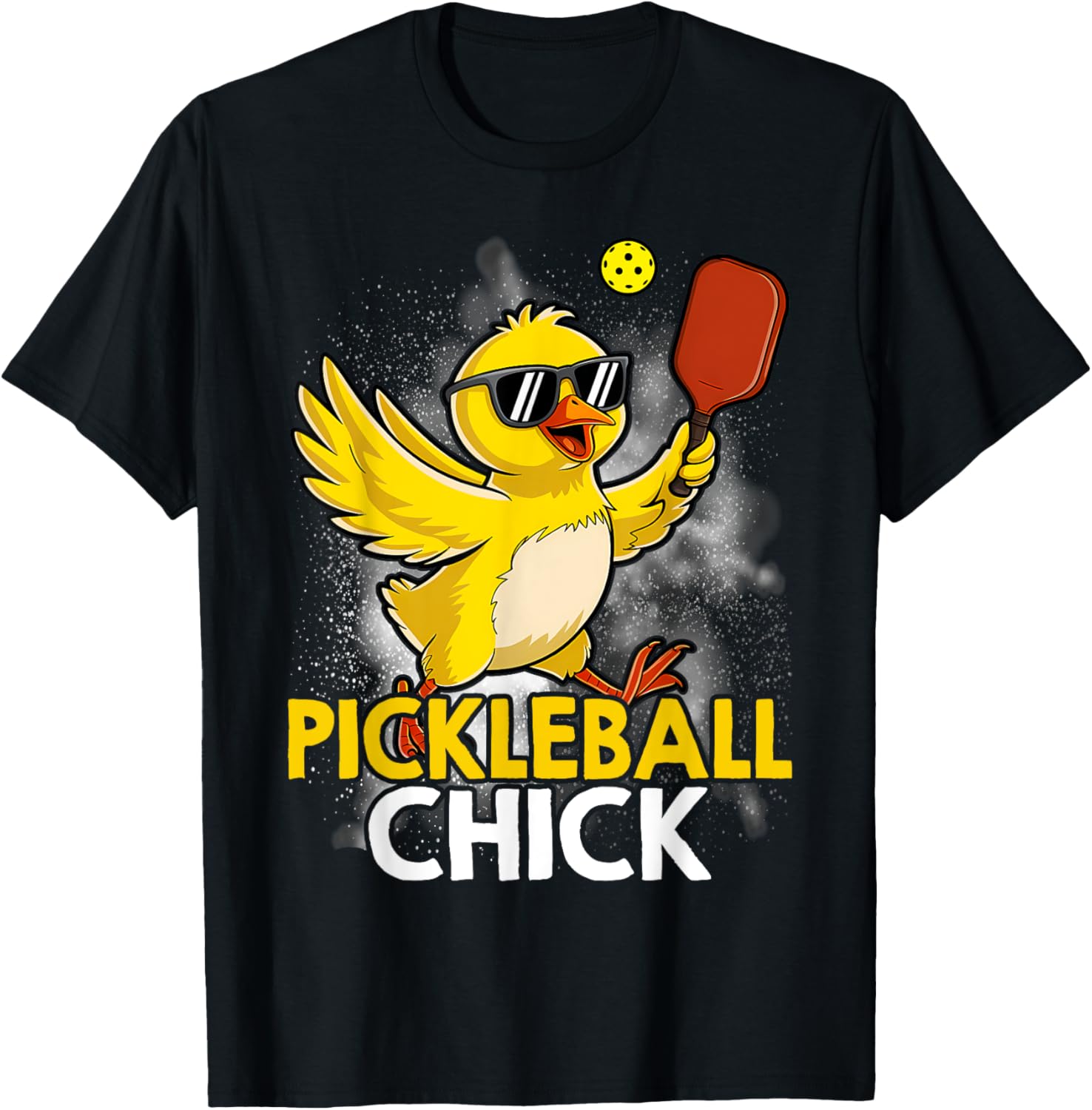 Funny Pickleball Chick T-Shirt for Women Girls Kids Toddler - 7