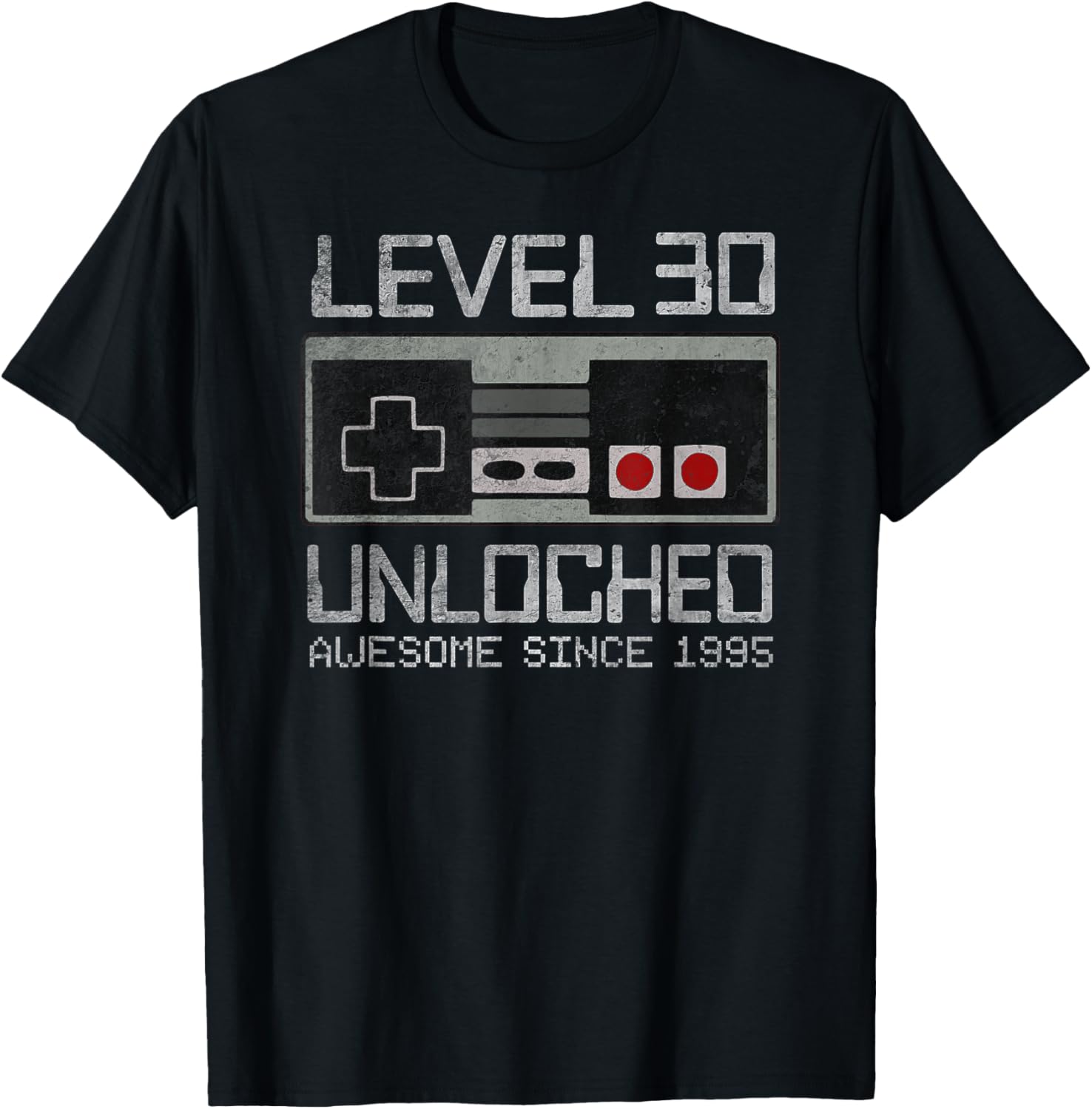 Level 30 Unlocked 30th Birthday Gamer T-Shirt for Men - Fun Gift Idea - 11