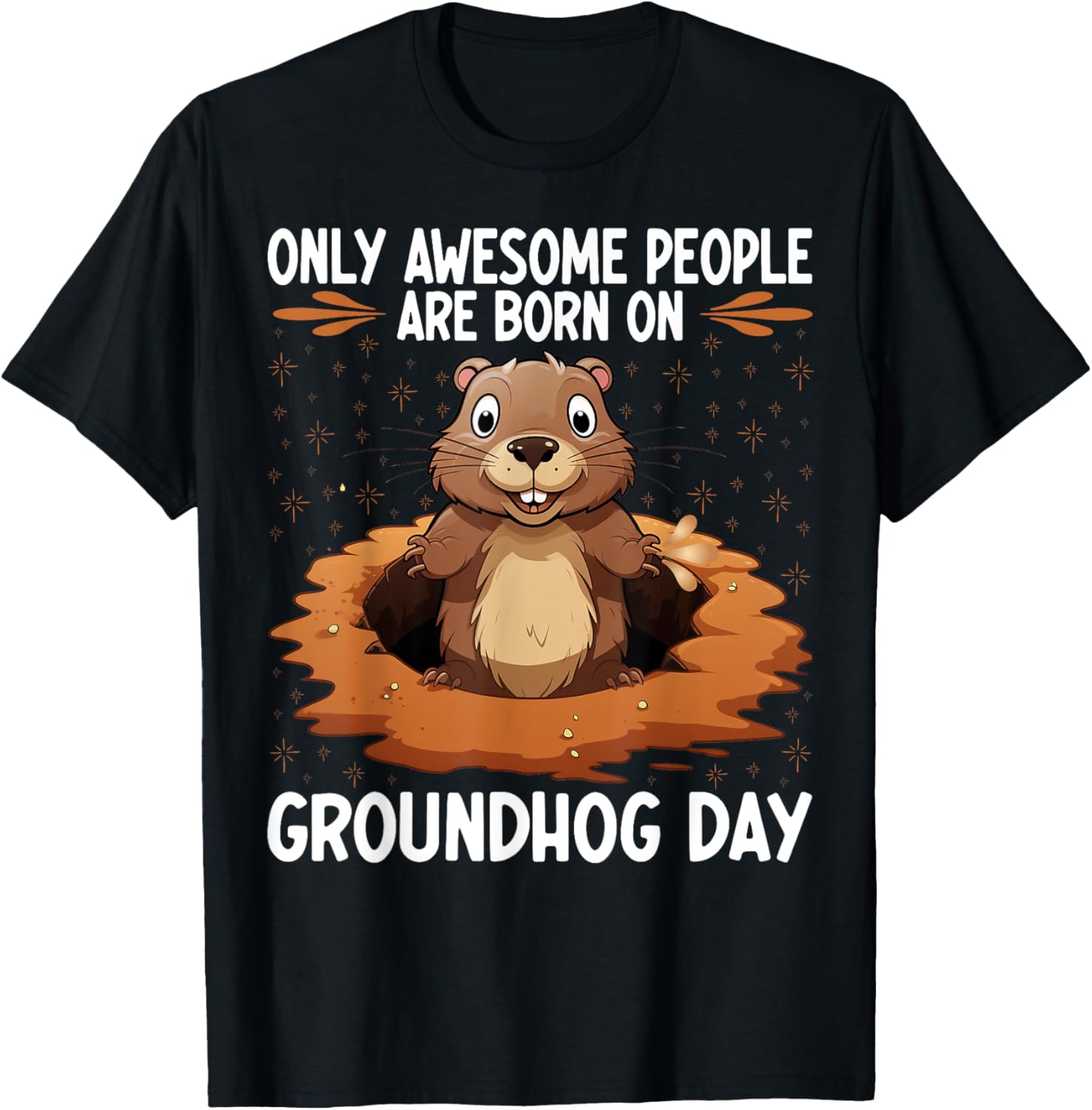 Funny Groundhog Day Birthday T-Shirt for Unique Celebrations - 15