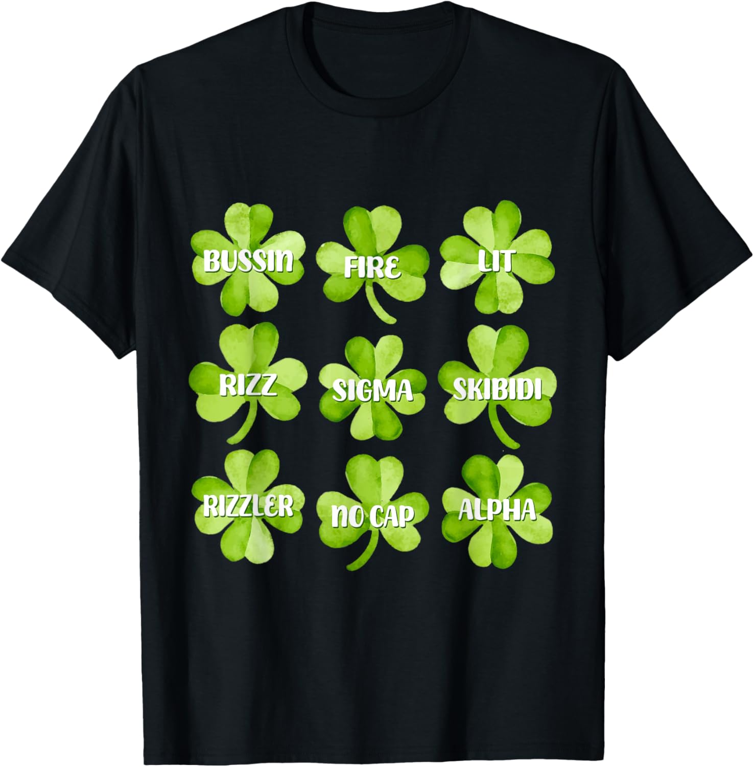 Funny Skibidi St Patricks Day Rizzlers Sigma T-Shirt for Celebrations - 7