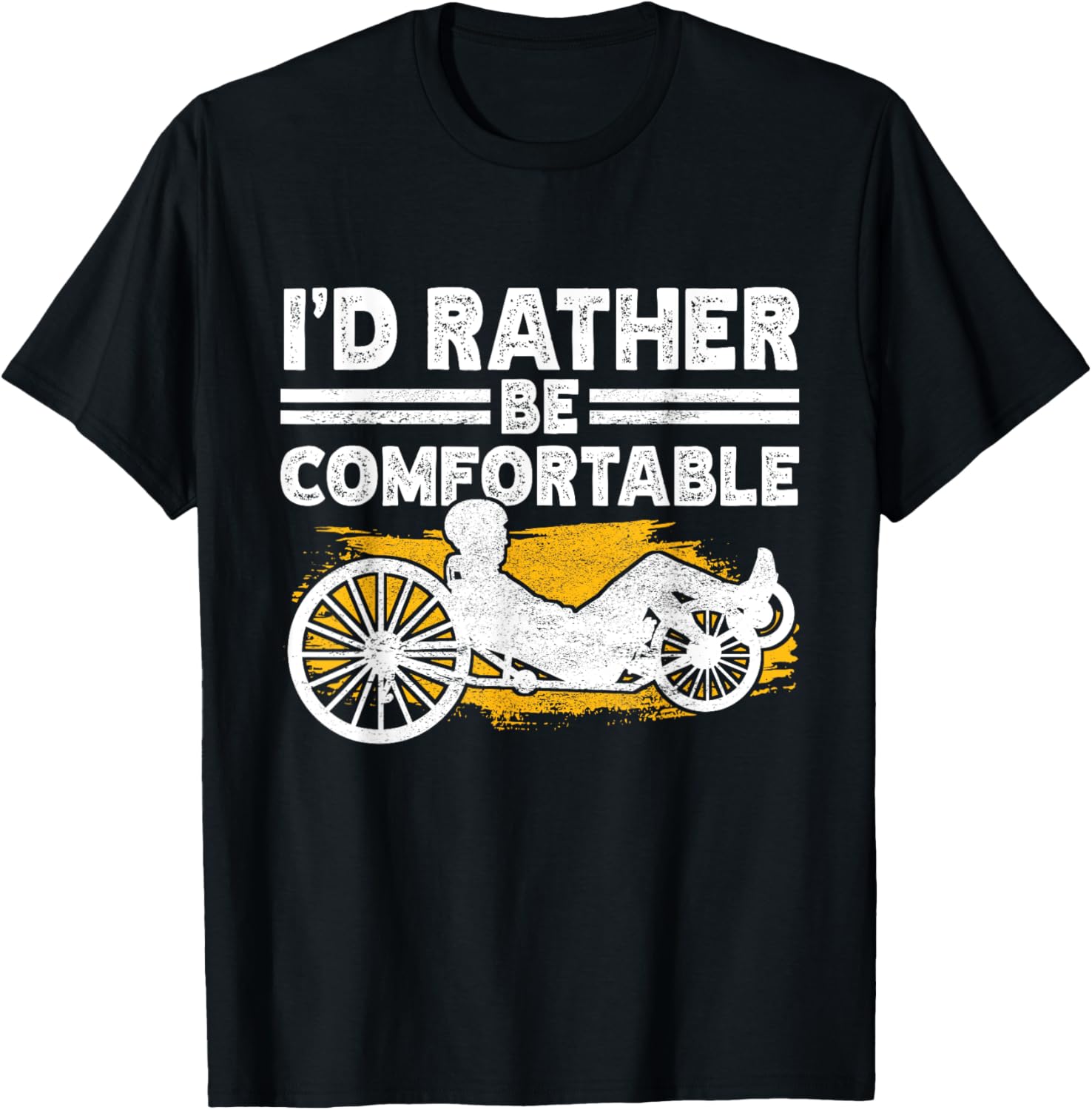 Recumbent Trike Cycling Bike T-Shirt for Comfortable Rides and Style - 2