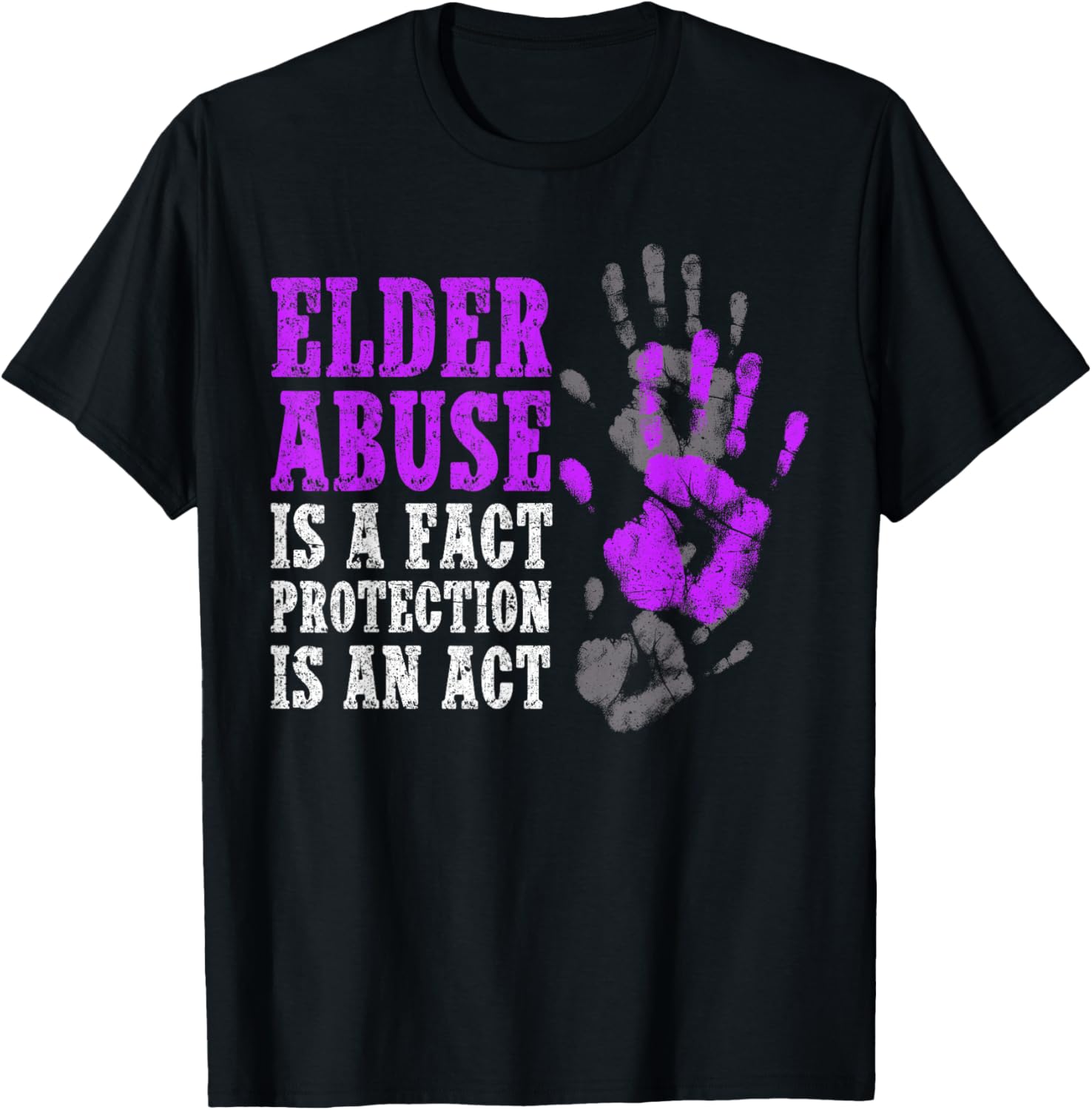 Elder Abuse Awareness T-Shirt for Prevention - Spread Awareness in Style - 1