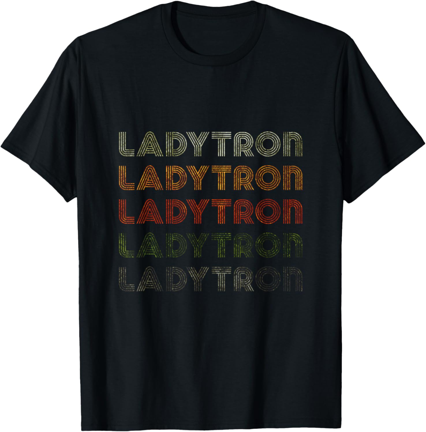 Vintage Grunge Ladytron Love Heart Black T-Shirt for Stylish Fans - 11