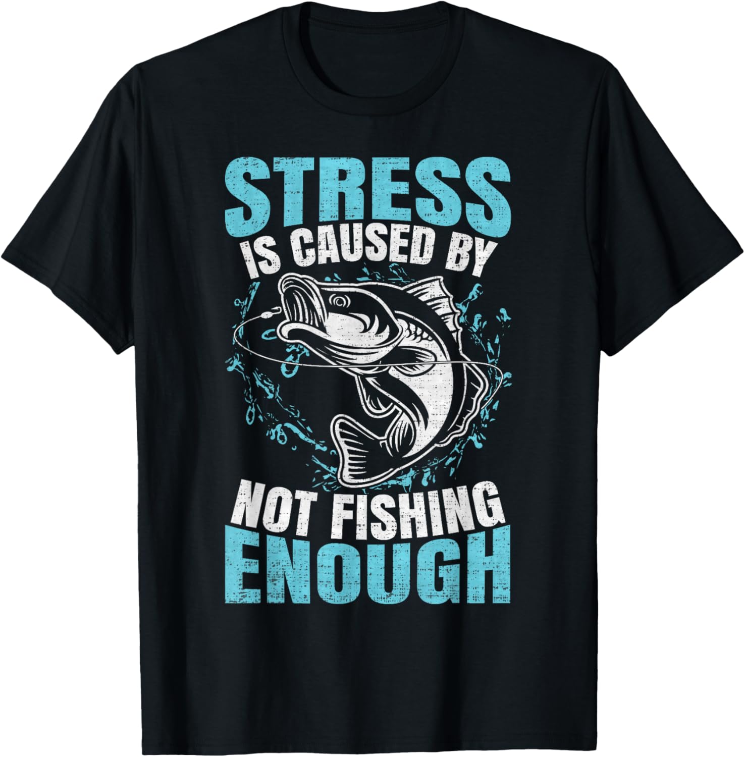 Funny Bass Fly Fishing T-Shirt for Men and Women - Perfect Gift for Anglers - 18