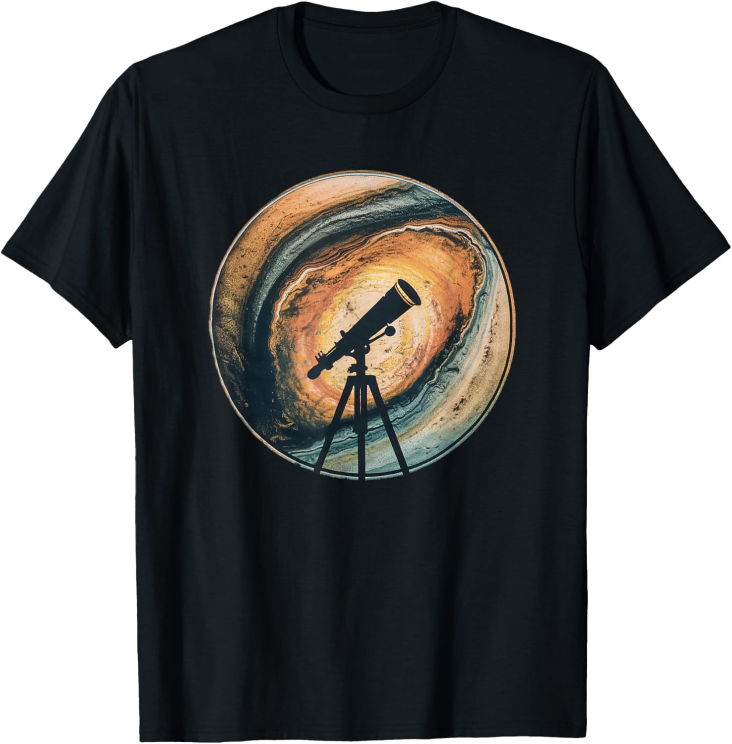 Astronomy Telescope Stargazing T-Shirt for Space Lovers and Astronomers - 8