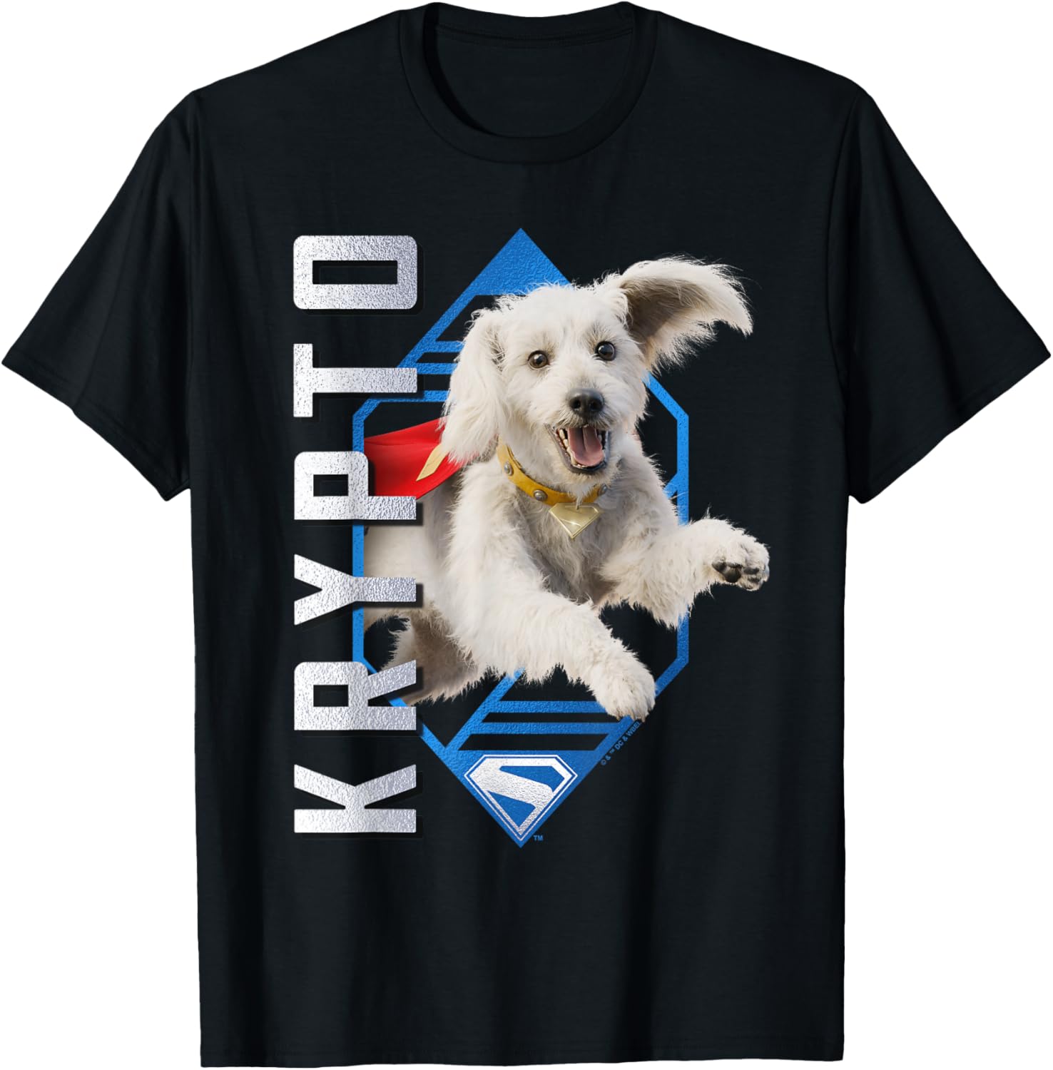 Superman Krypto Diamond T-Shirt for 2025 Movie Fans - Stylish Apparel - 1