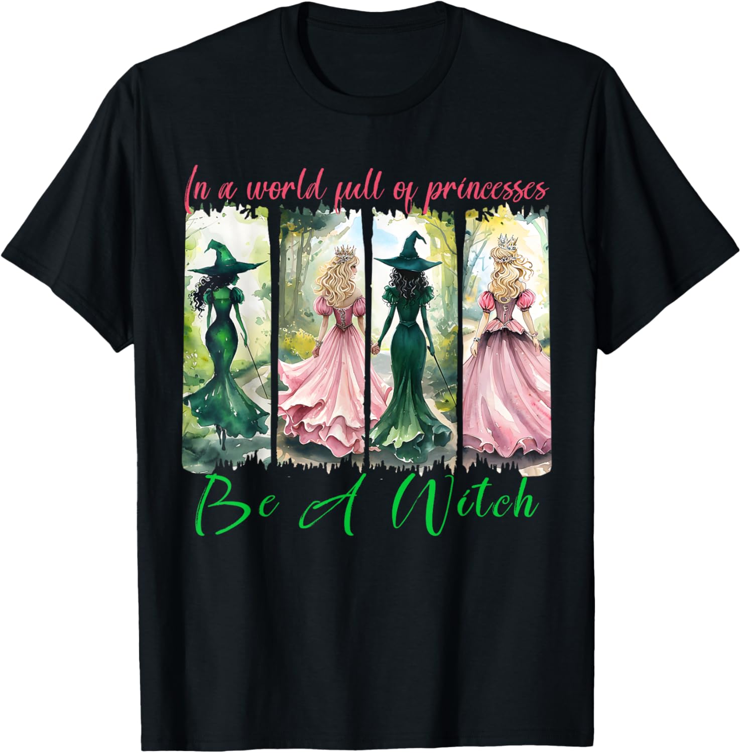 Be a Witch Not a Princess Halloween T-Shirt for Women Stylish Outfit - 10
