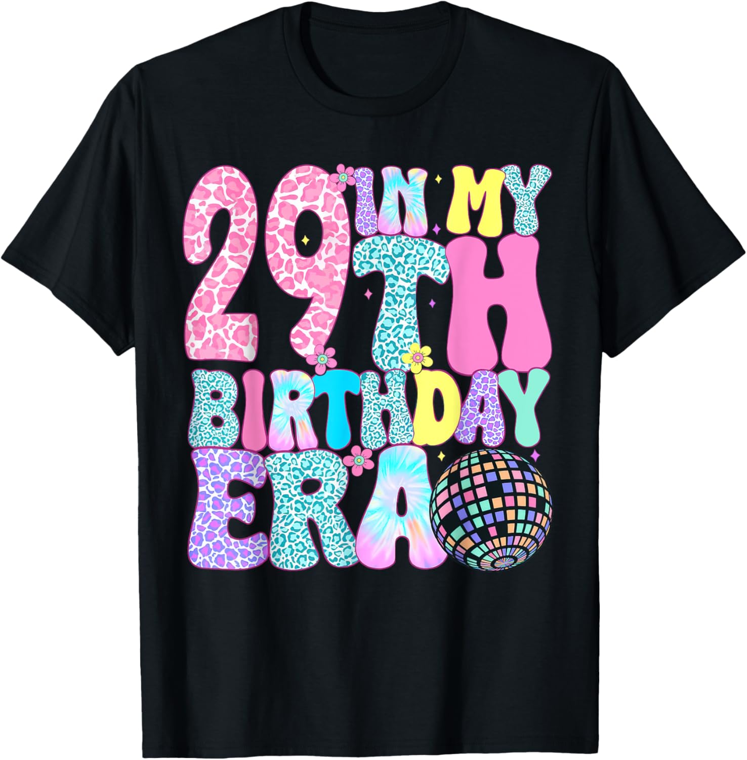 In My 29th Birthday Era T-Shirt for 29 Year Old Birthday Girl 1996 - 12
