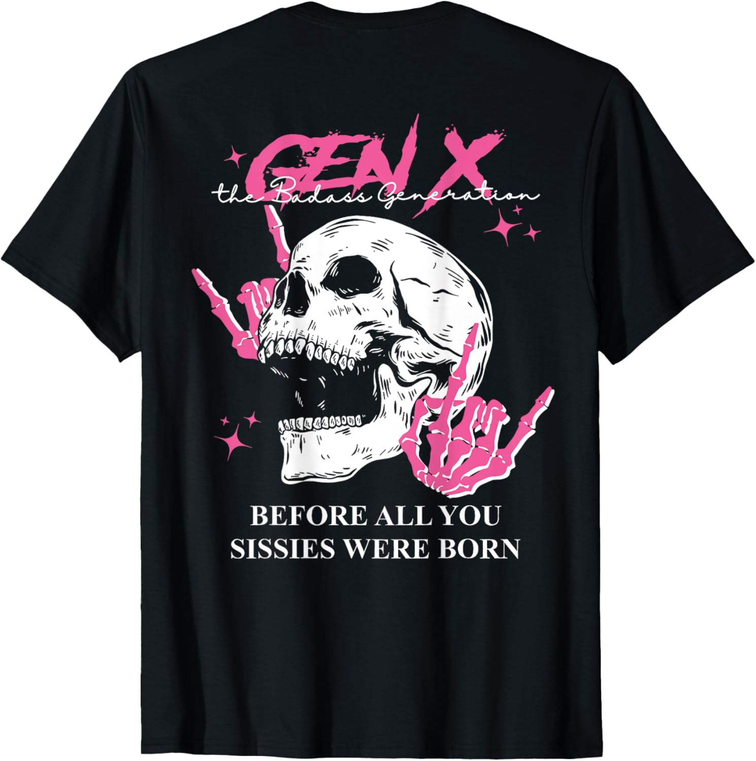 Gen X Badass Generation T-Shirt for Proud Nostalgic Fans - 17