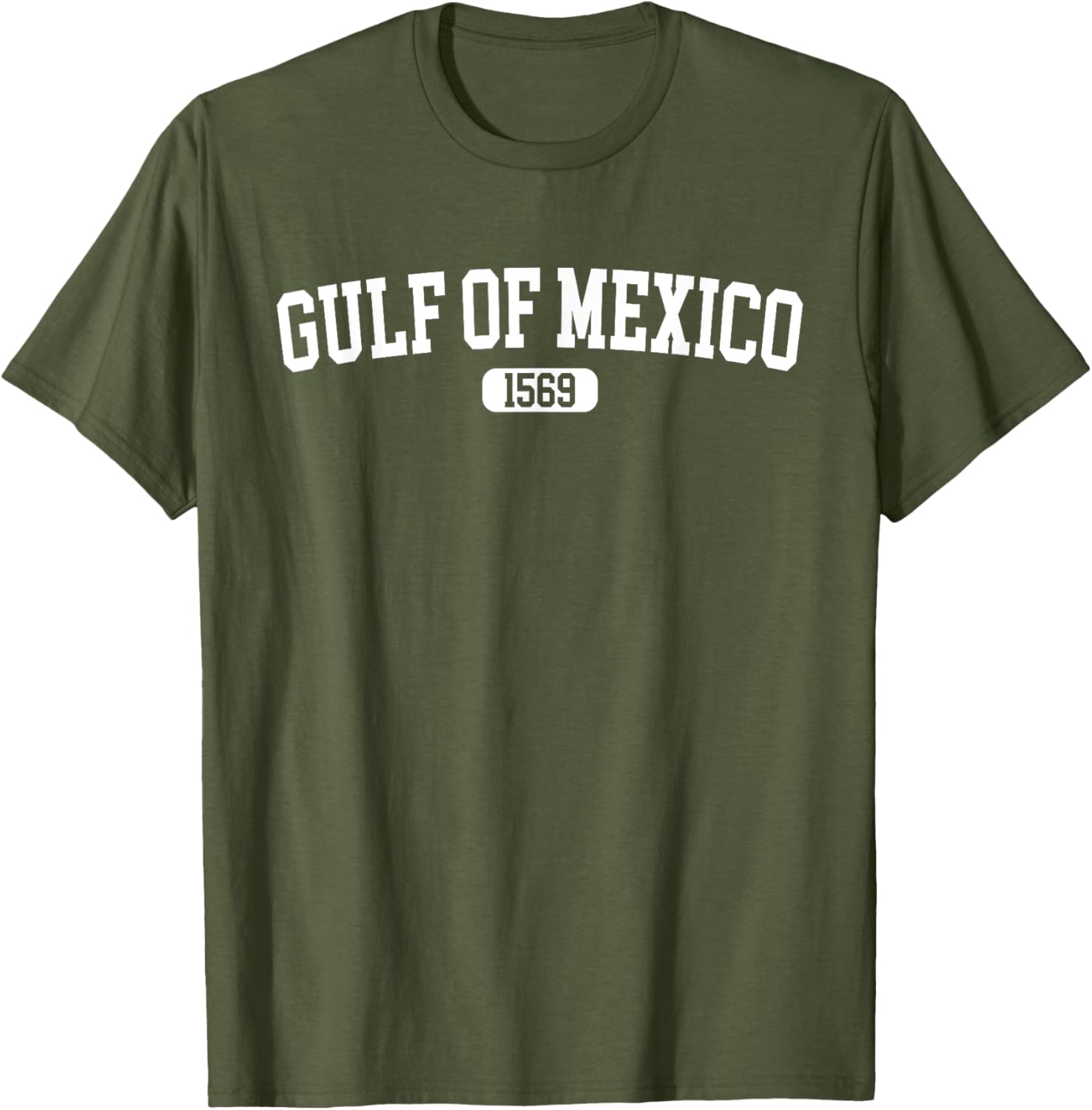 Gulf of Mexico Map Lover T-Shirt for Enthusiasts and Travelers - 20