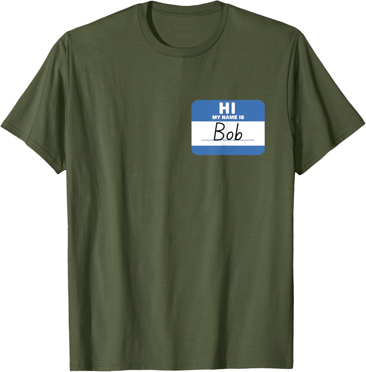 Funny Hello My Name is Bob T-Shirt Perfect for Casual Wear and Gifts - 24