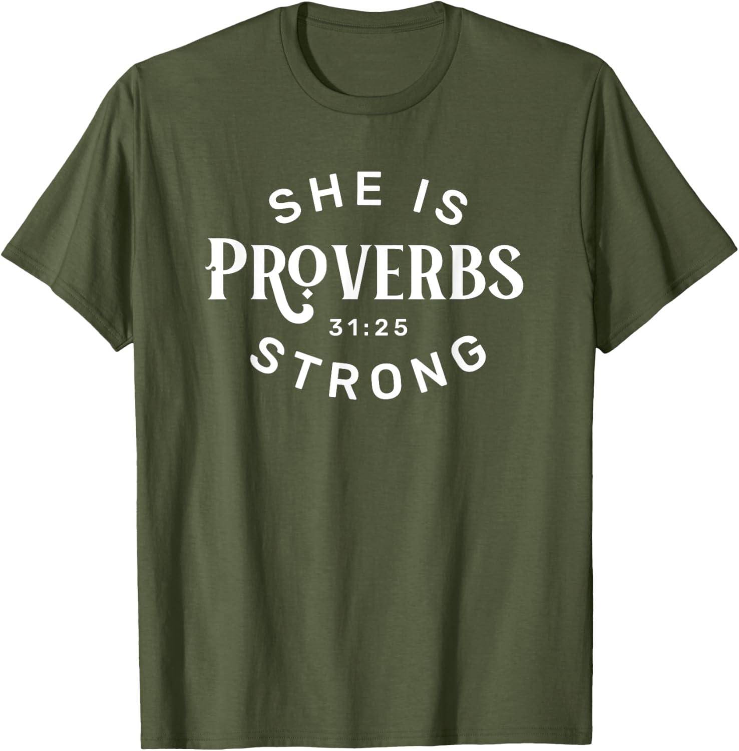 She is Strong T-Shirt for Women – Empowering Fashion Statement Tee - 8