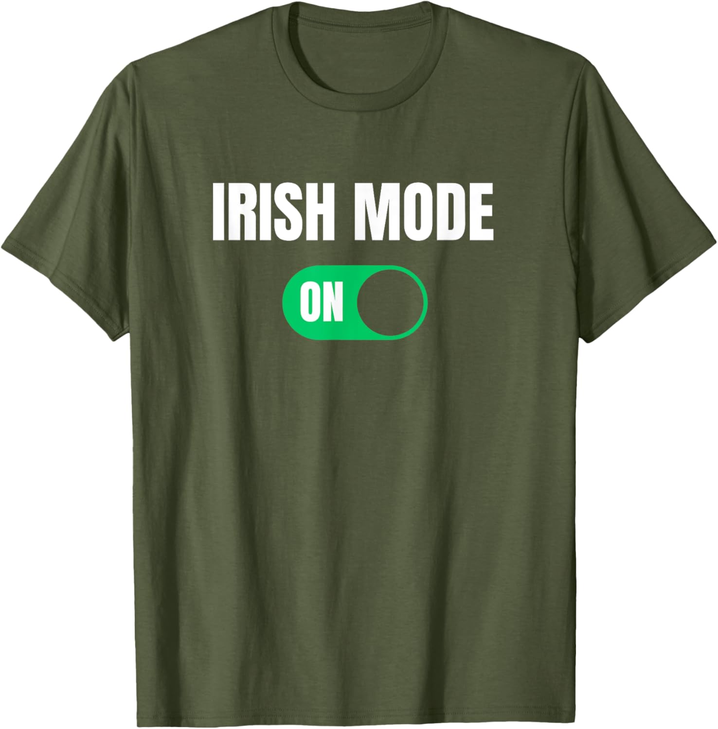 Funny Irish Mode On St. Patrick's Day T-Shirt for Men - 17