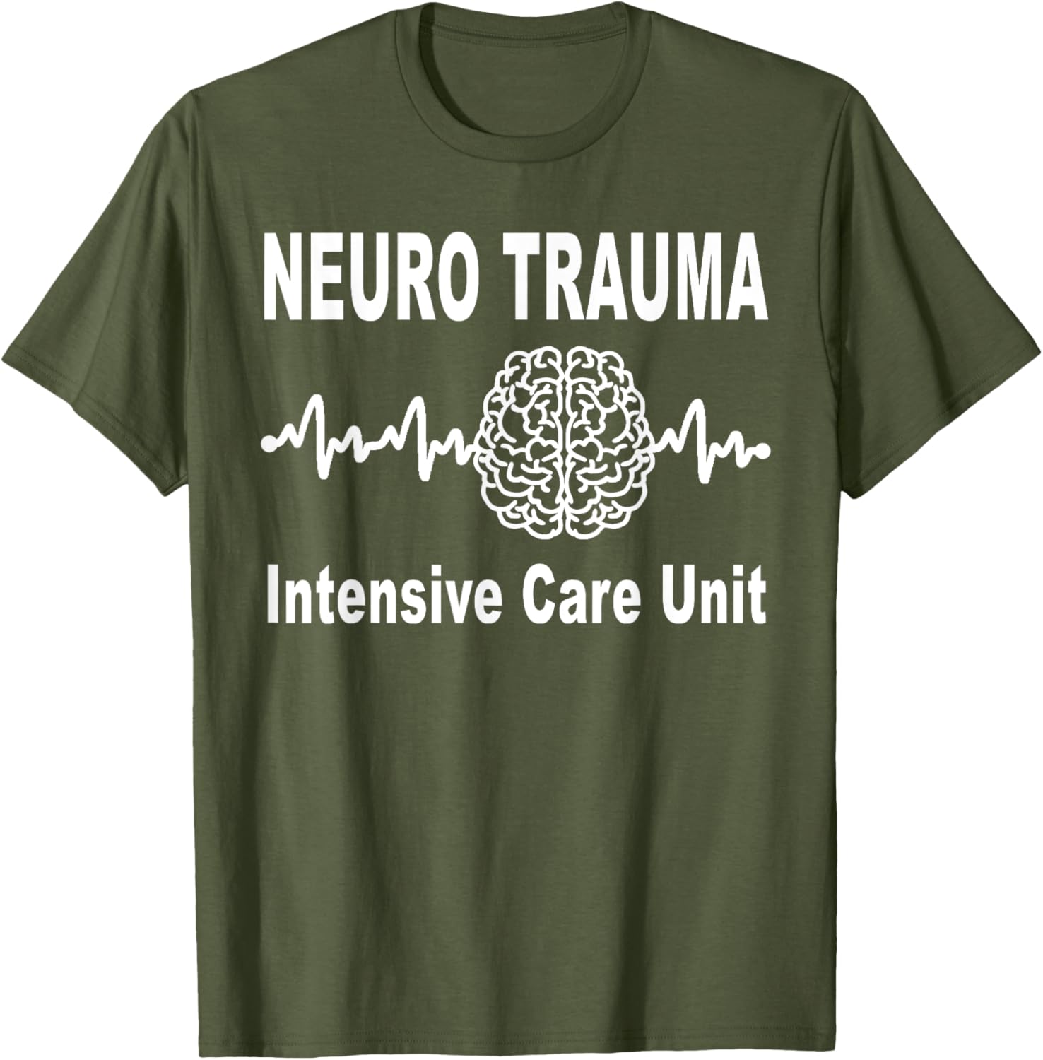 Neuro Trauma ICU Intensive Care Unit Nurse and Doctor T-Shirt - 4