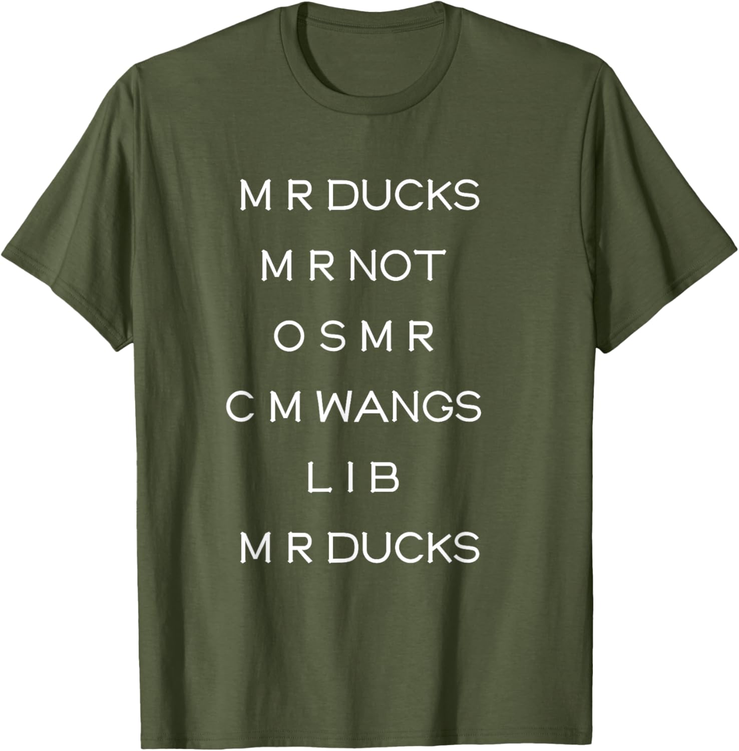 Funny M R Ducks T-Shirt with Wings Quote Pun for Animal Lovers - 19