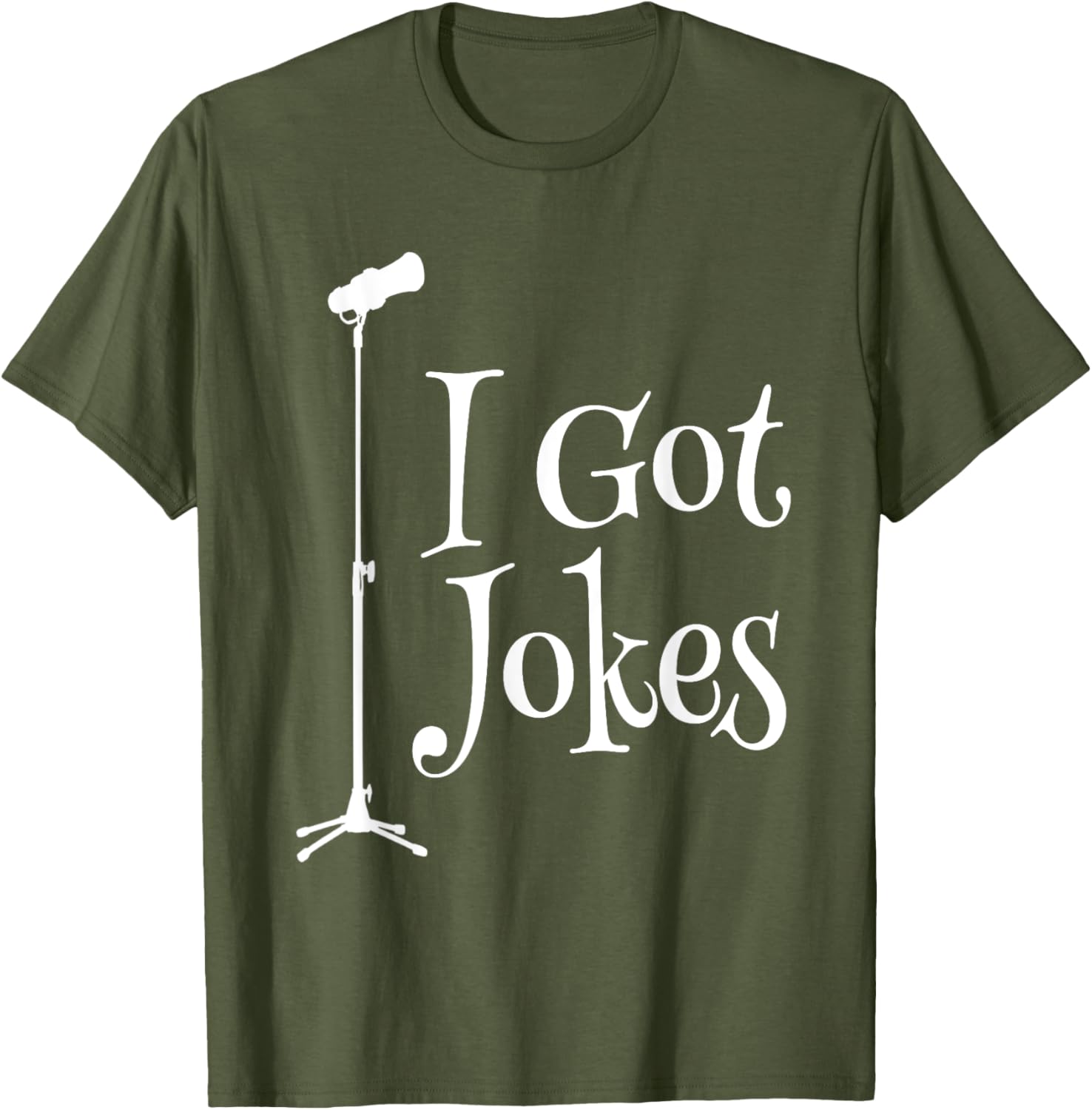 Funny Microphone Comedy T-Shirt for Improv and Stand-Up Comedians - 6