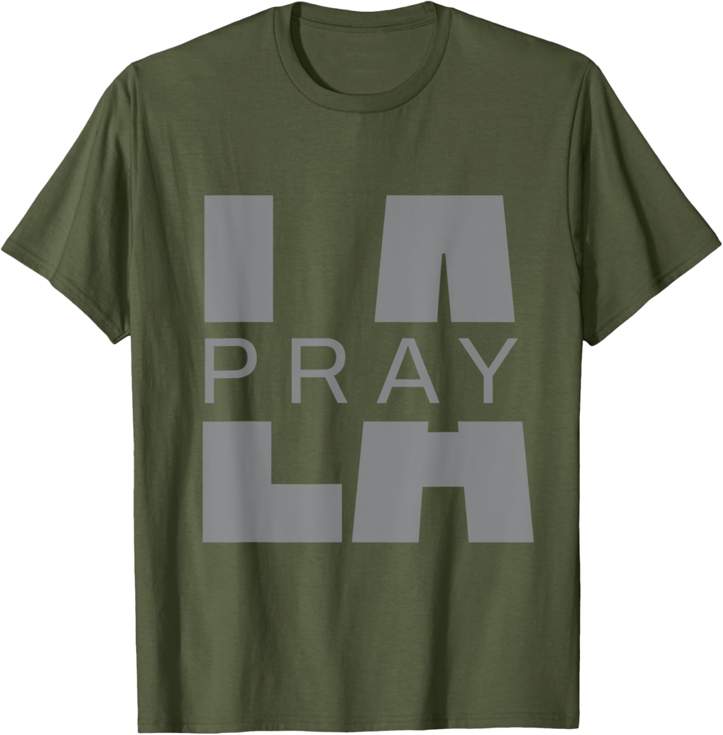 Pray for LA California Supporters T-Shirt for Los Angeles Fans - 16