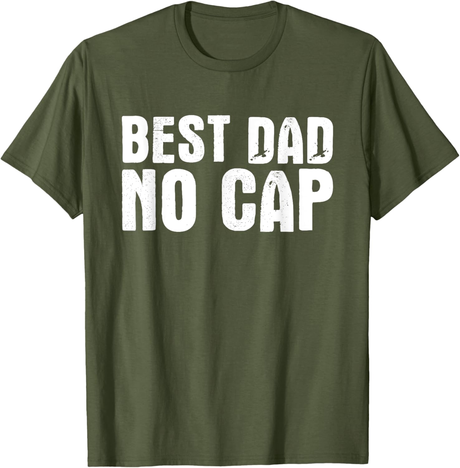 Best Dad No Cap Funny Father's Day T-Shirt for Men and Dad Jokes - 14