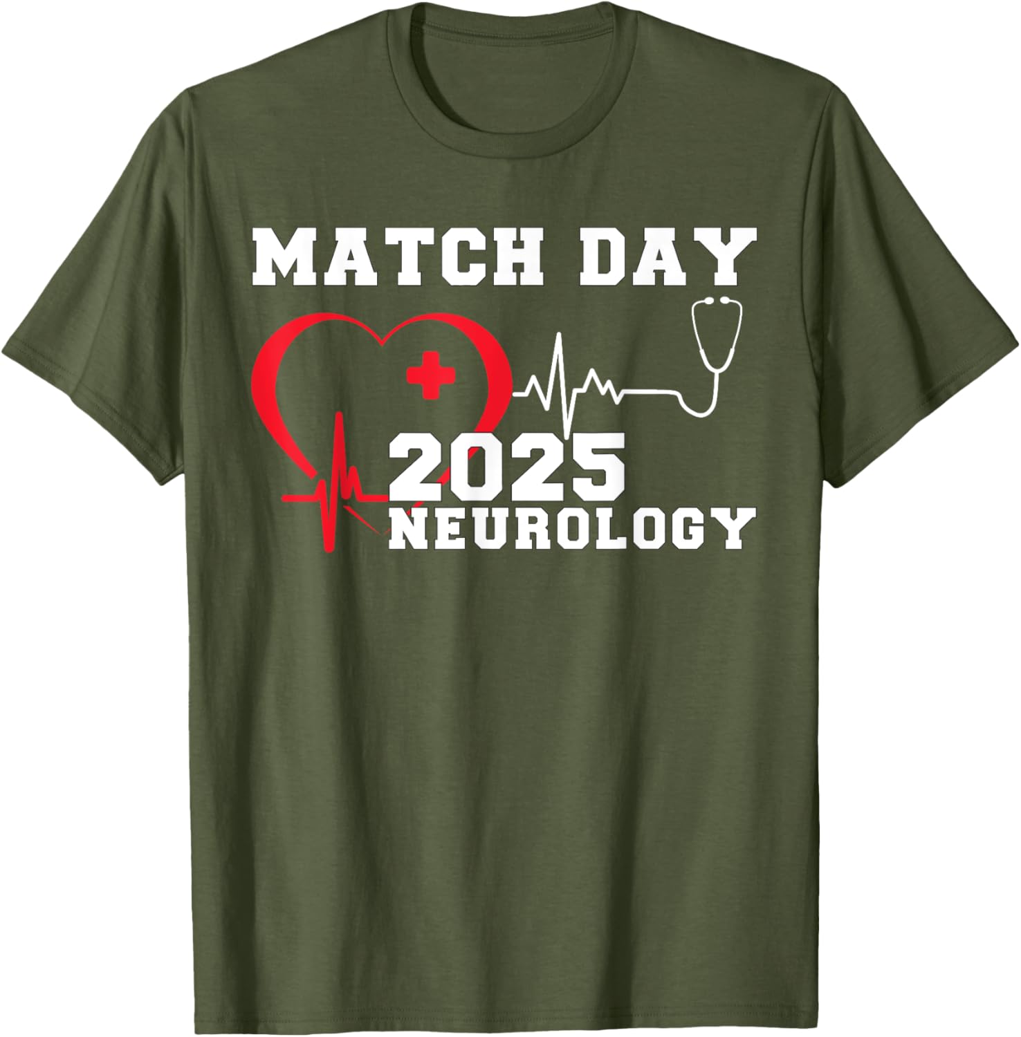 Match Day 2025 Neurology Residency T-Shirt for Medical Students - 2