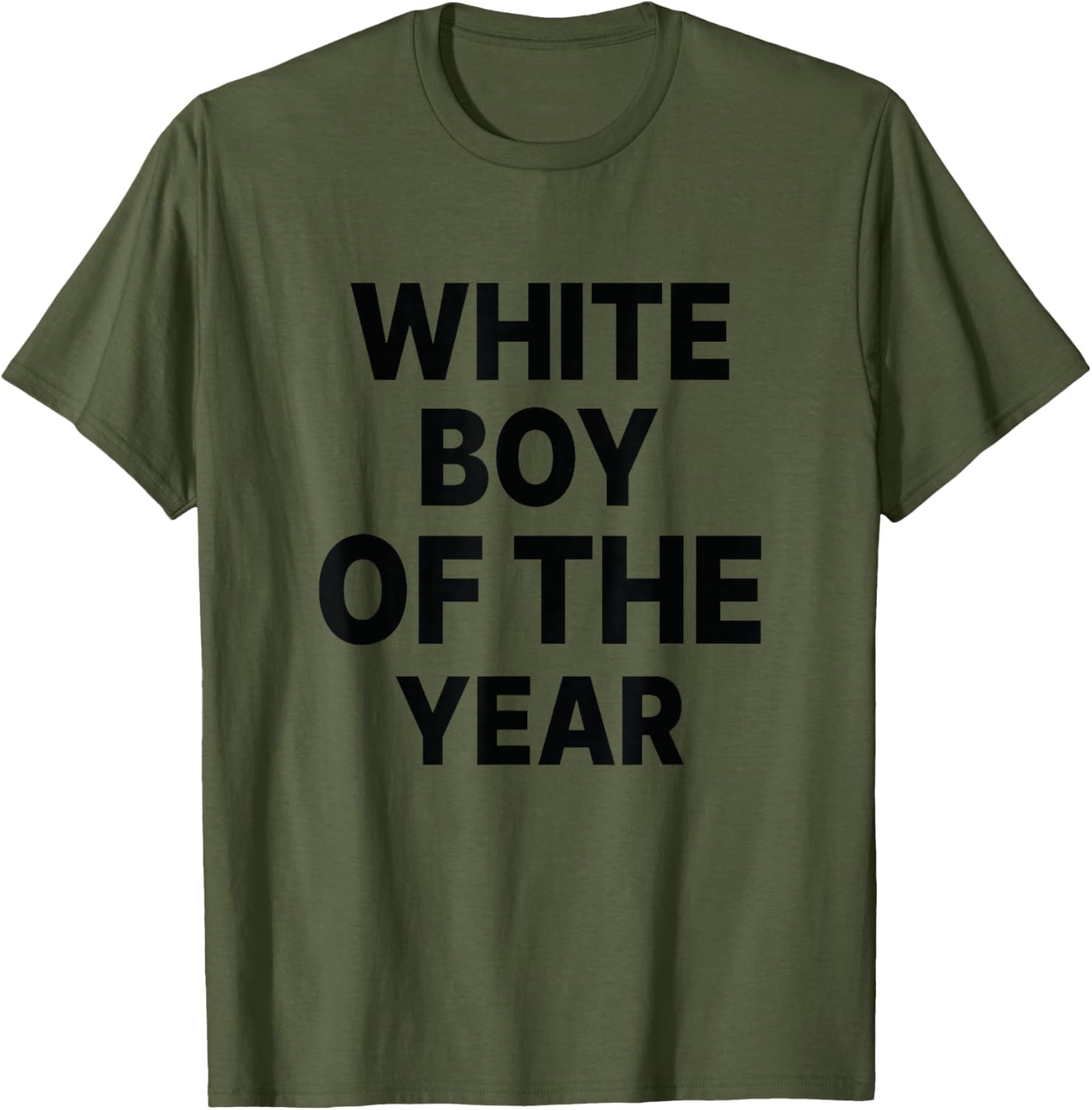 Funny White Boy Of The Year T-Shirt for Casual Style and Fun Wear - 7