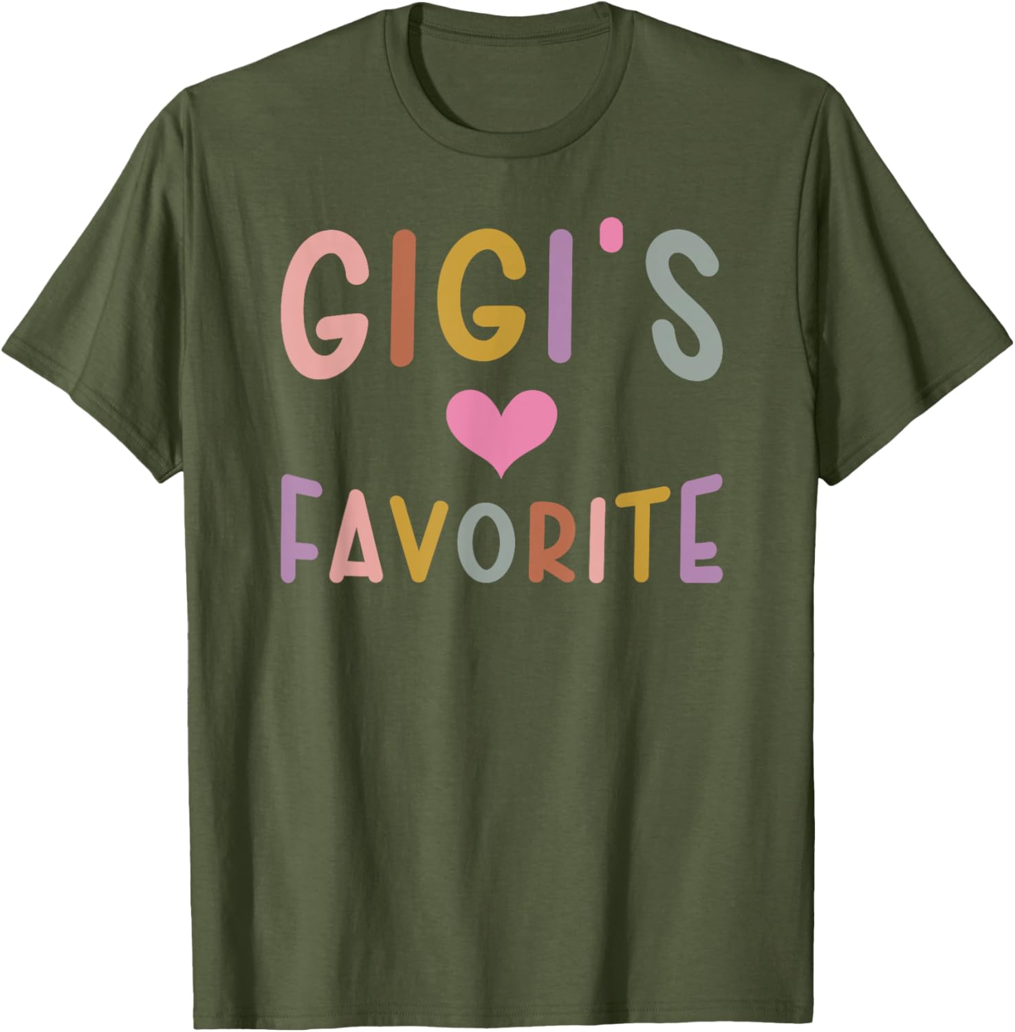 Gigi's Favorite T-Shirt for Grandchildren - Cute Gift for Family Love - 10